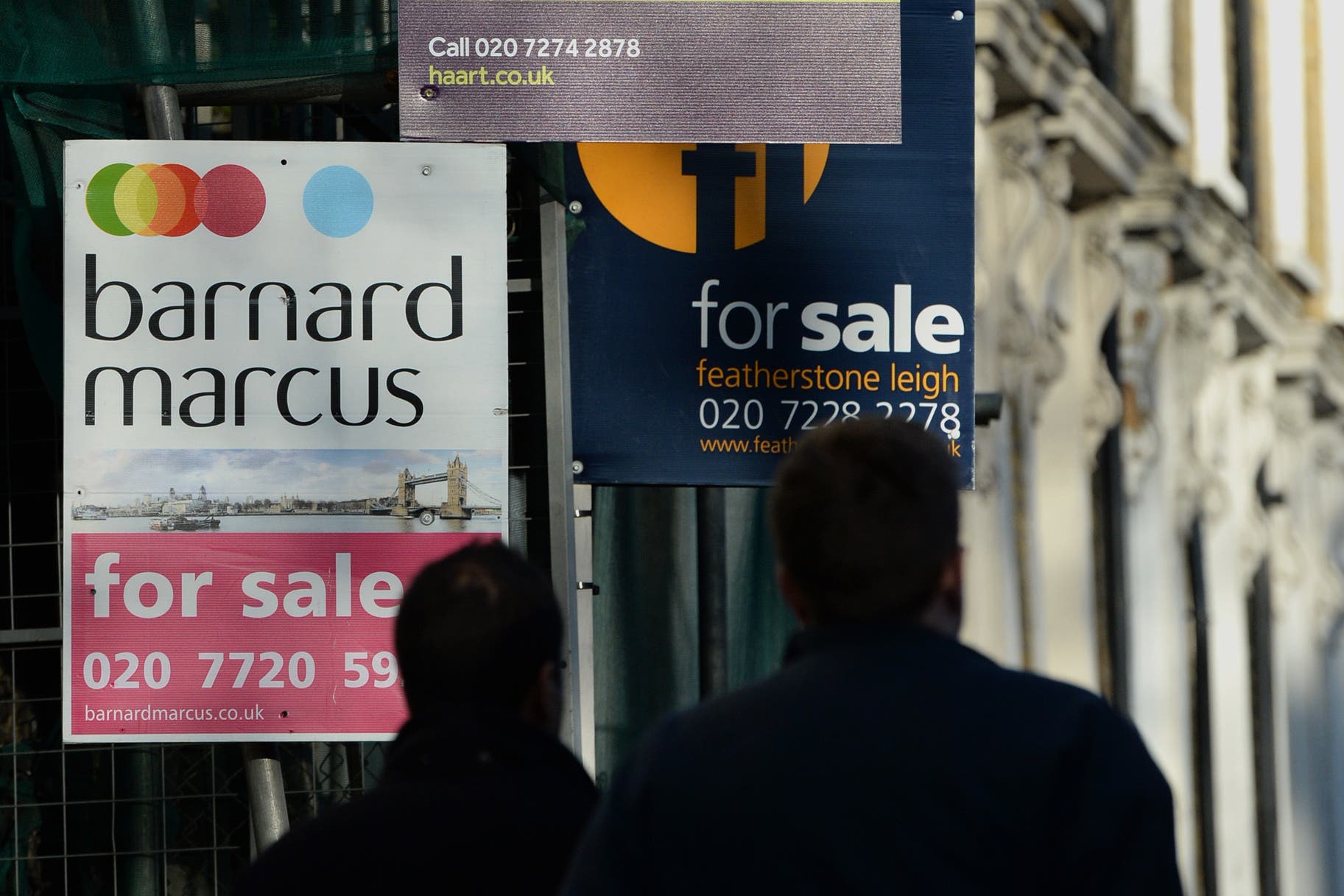 Zoopla said that UK house prices increased by 1.6% in the year to March 2025 (Anthony Devlin/PA Archive)