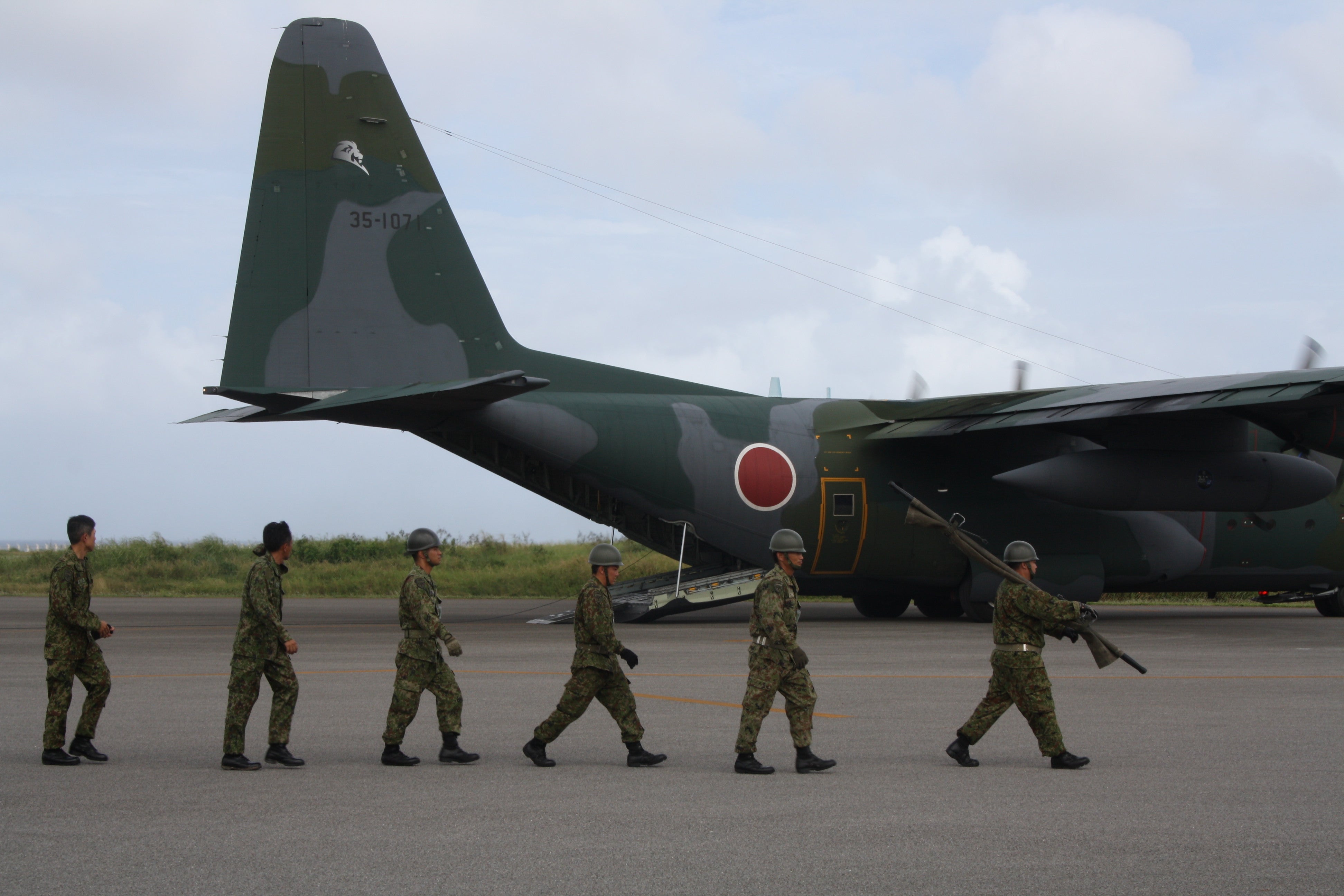 Japan’s Self Defence Forces said the drills late last year on Yonaguni were the largest of their kind