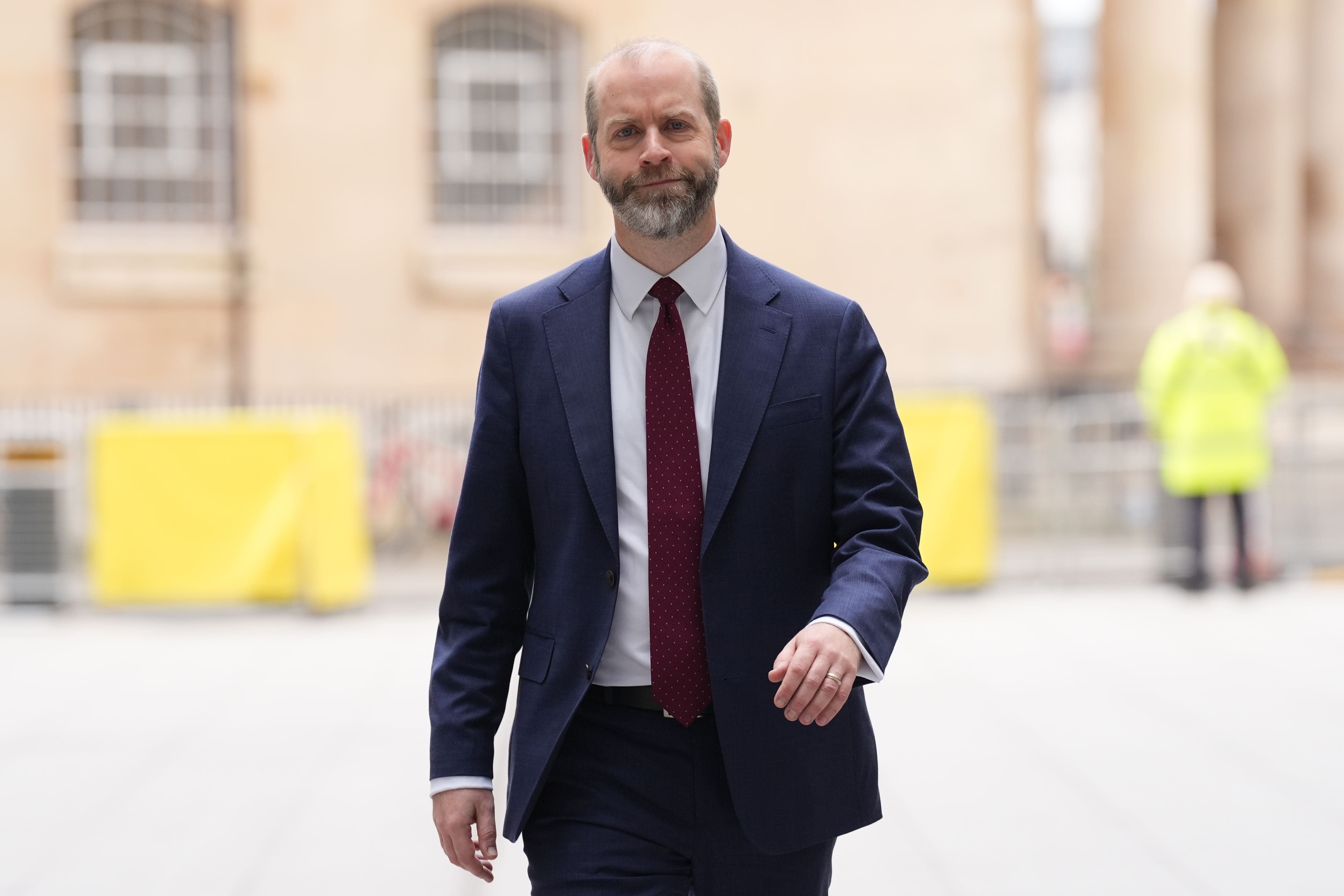 Business Secretary Jonathan Reynolds has met the EU’s trade commissioner (Lucy North/PA)