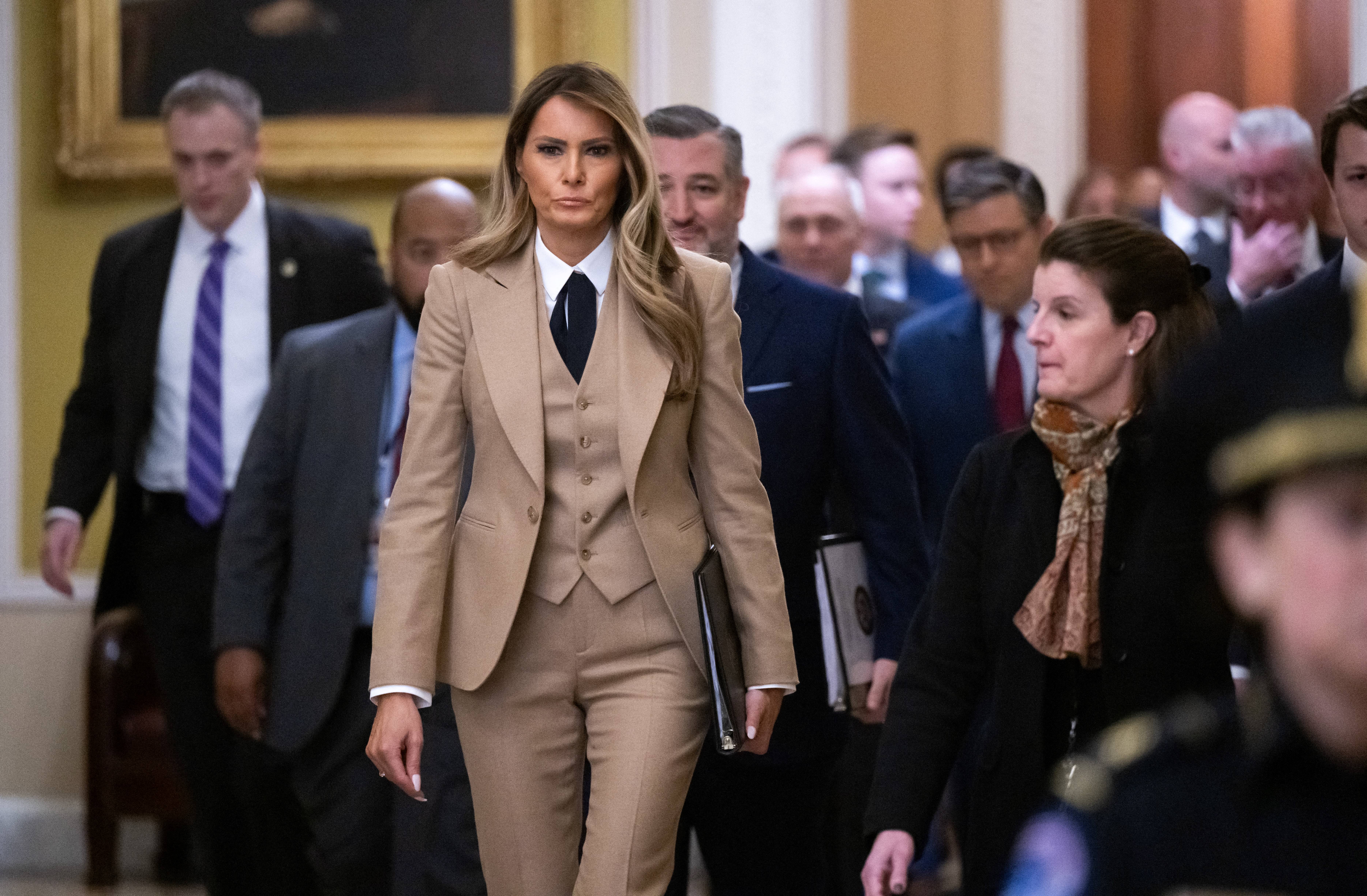 First Lady Melania Trump joined lawmakers on Capitol Hill earlier this year to push for the passing of the Take it Down Act