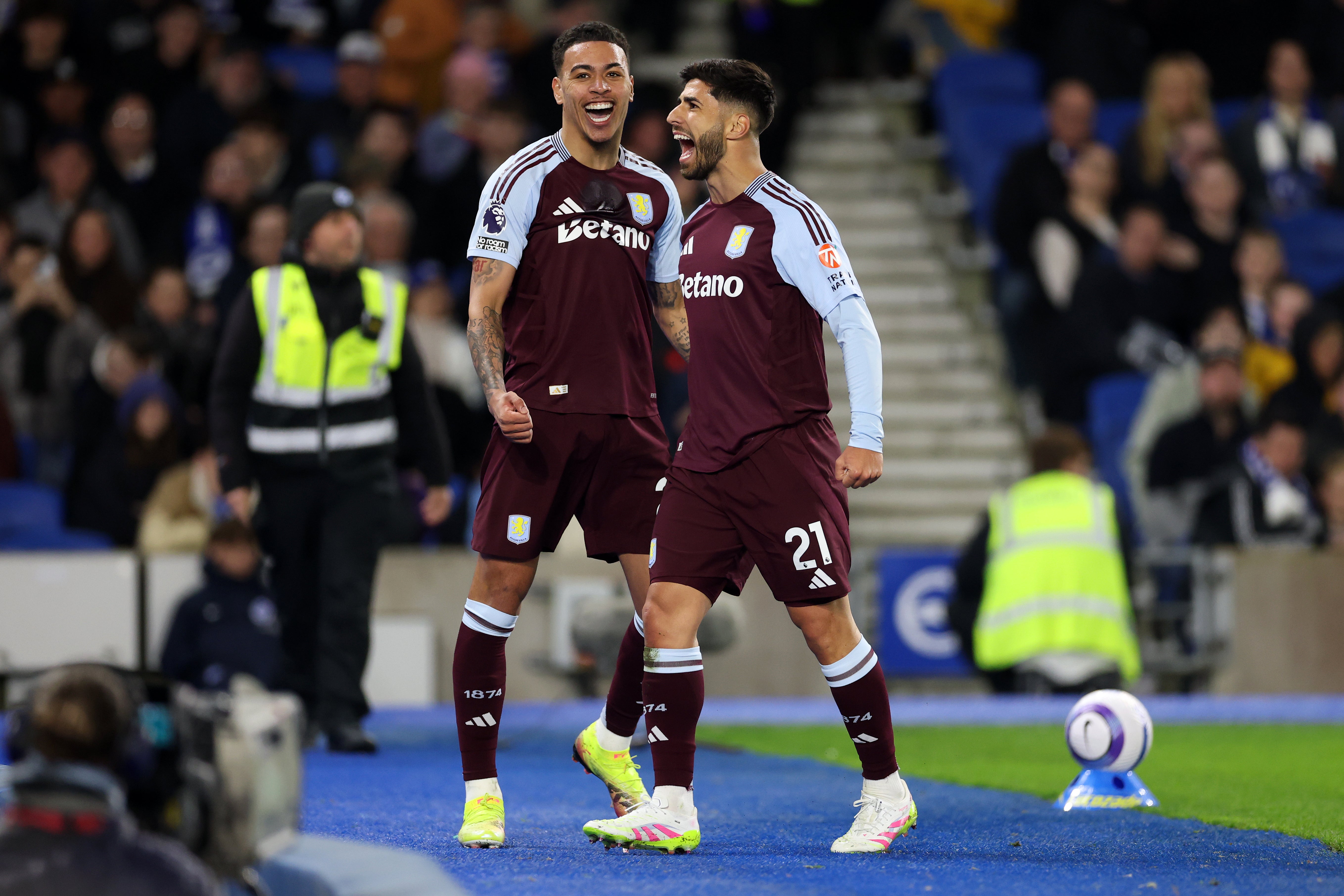 Morgan Rogers, left, is on Chelsea's radar this summer