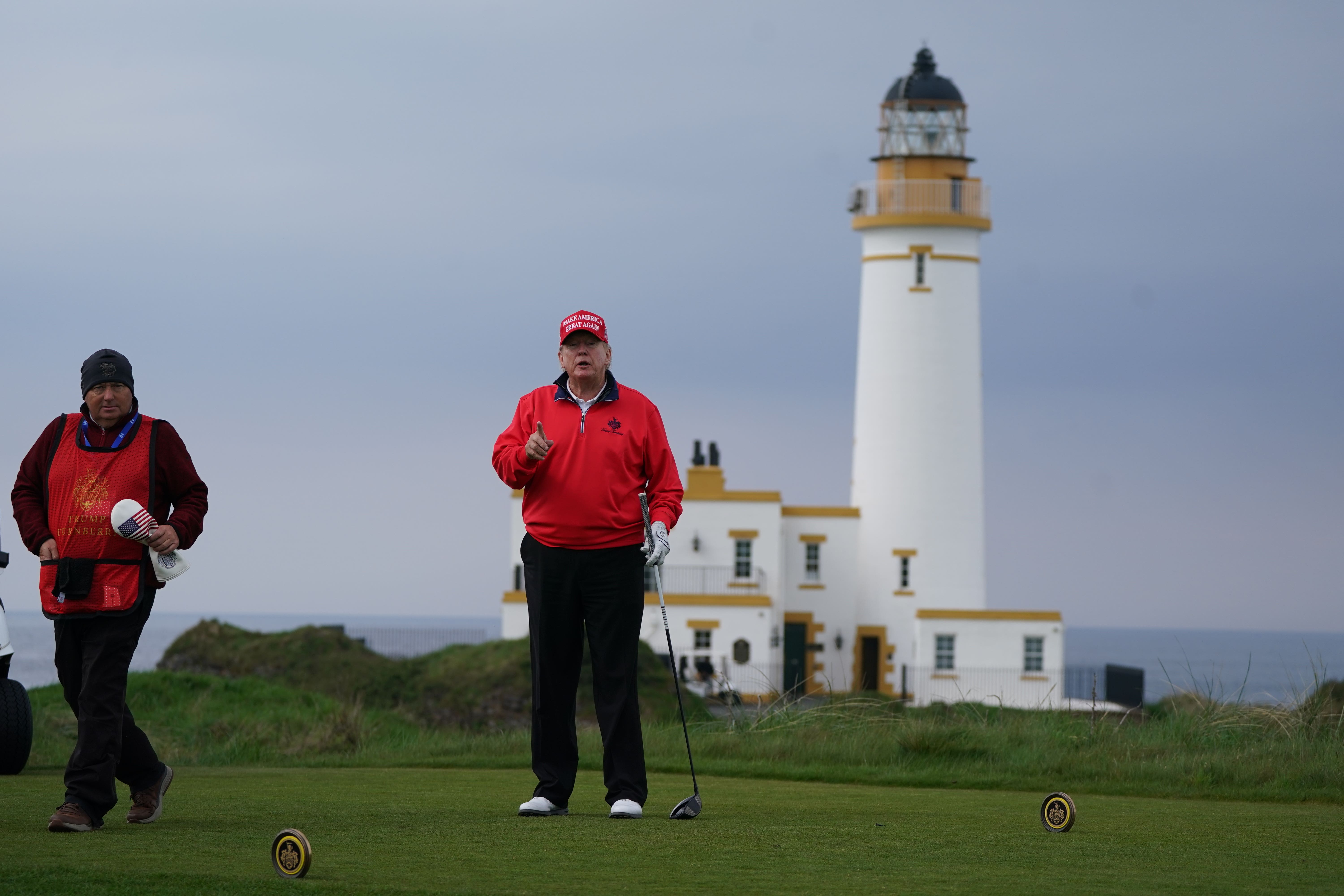 Donald Trump has pressed for the 2028 Open championship to be held at his Turnberry course