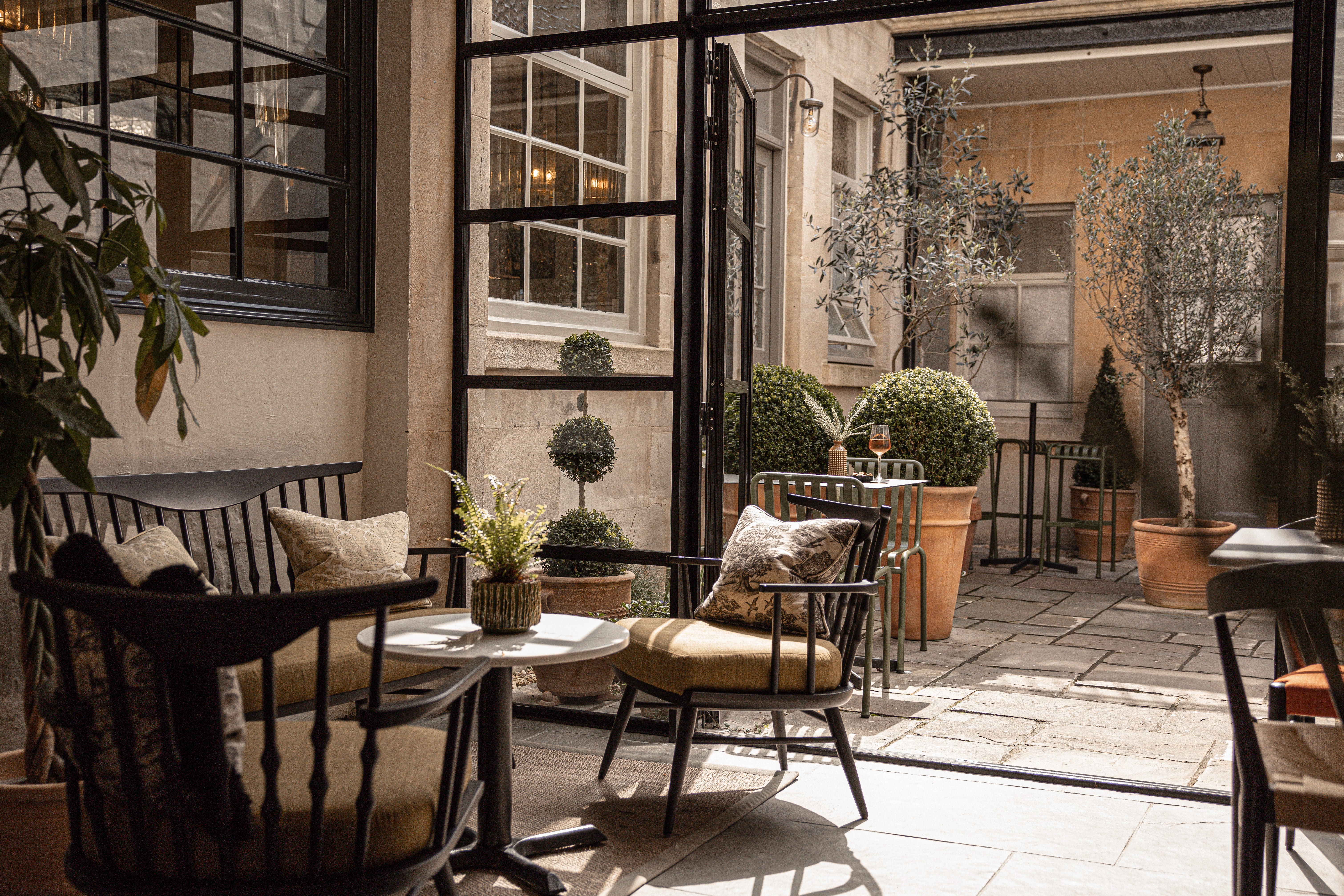 After a day exploring the city, escape back to The Yard in Bath’s relaxed atmosphere