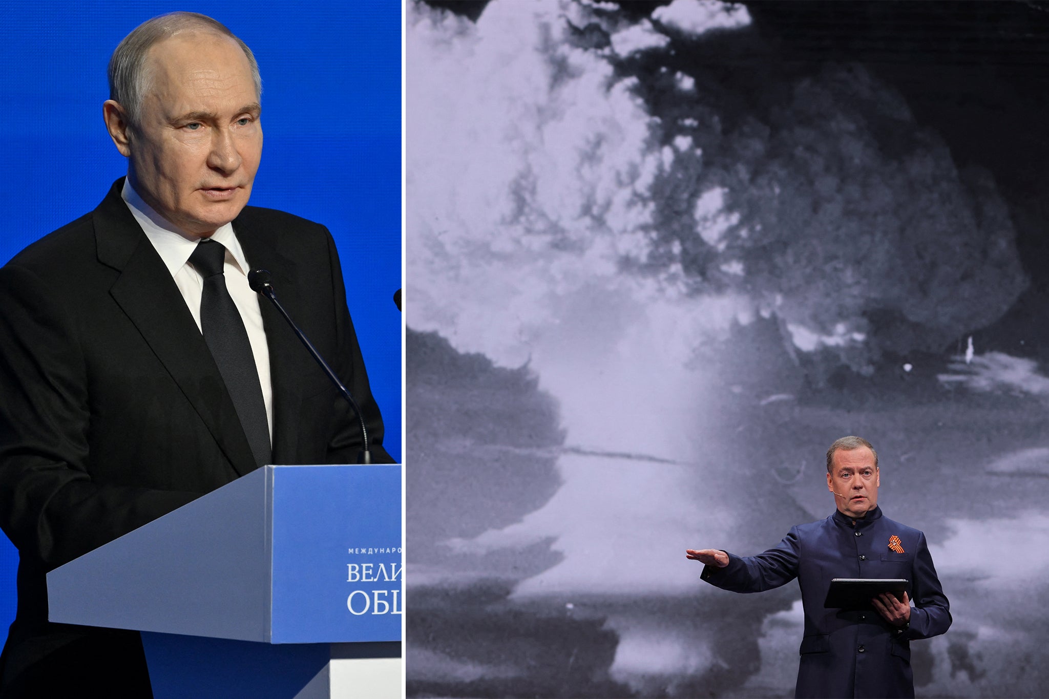 Ukraine-Russia war latest: Putin ally threatens Nato with nuclear strikes in wild speech