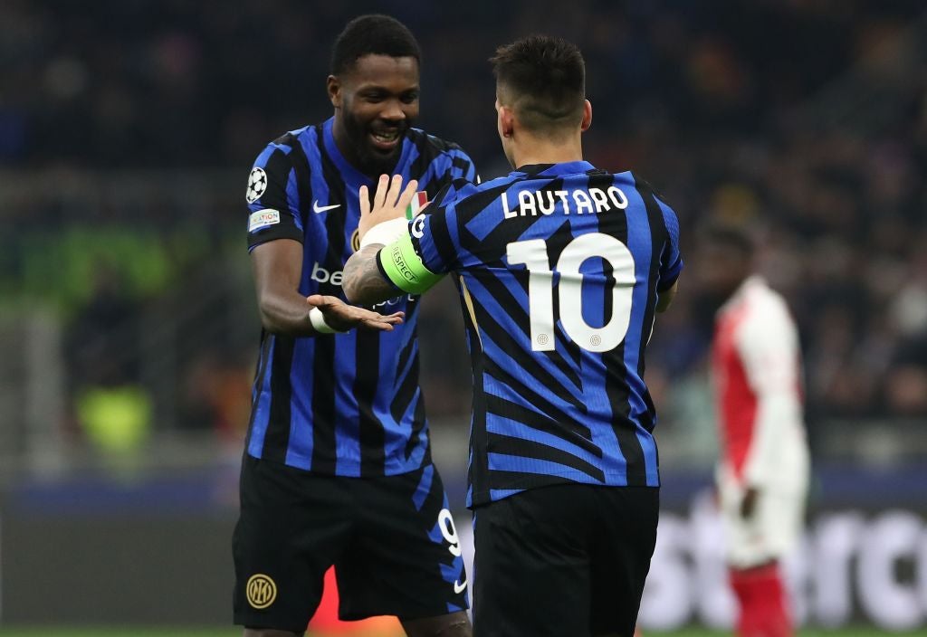 Marcus Thuram and Martinez have formed a dangerous front two