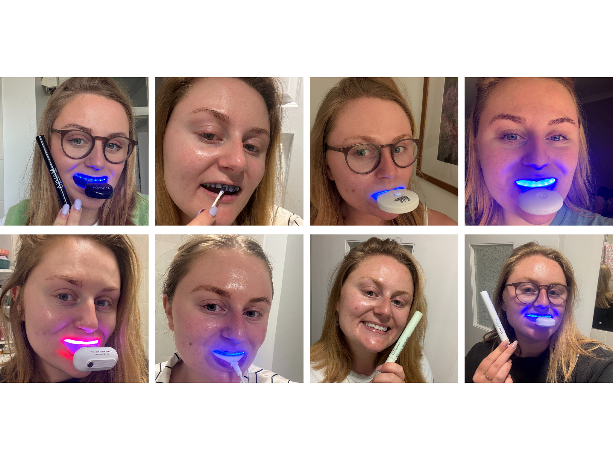 A selection of tried and tested teeth whitening kits