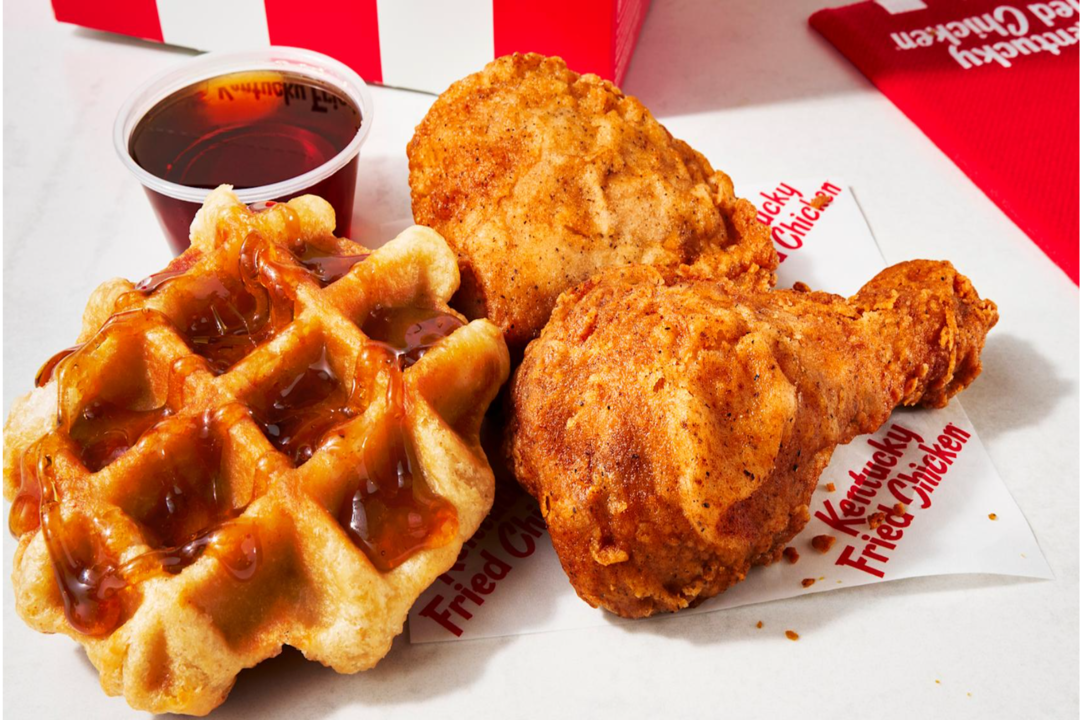 KFC is bringing back its chicken and waffles meal after more than five years, but the item will only be available for a limited time