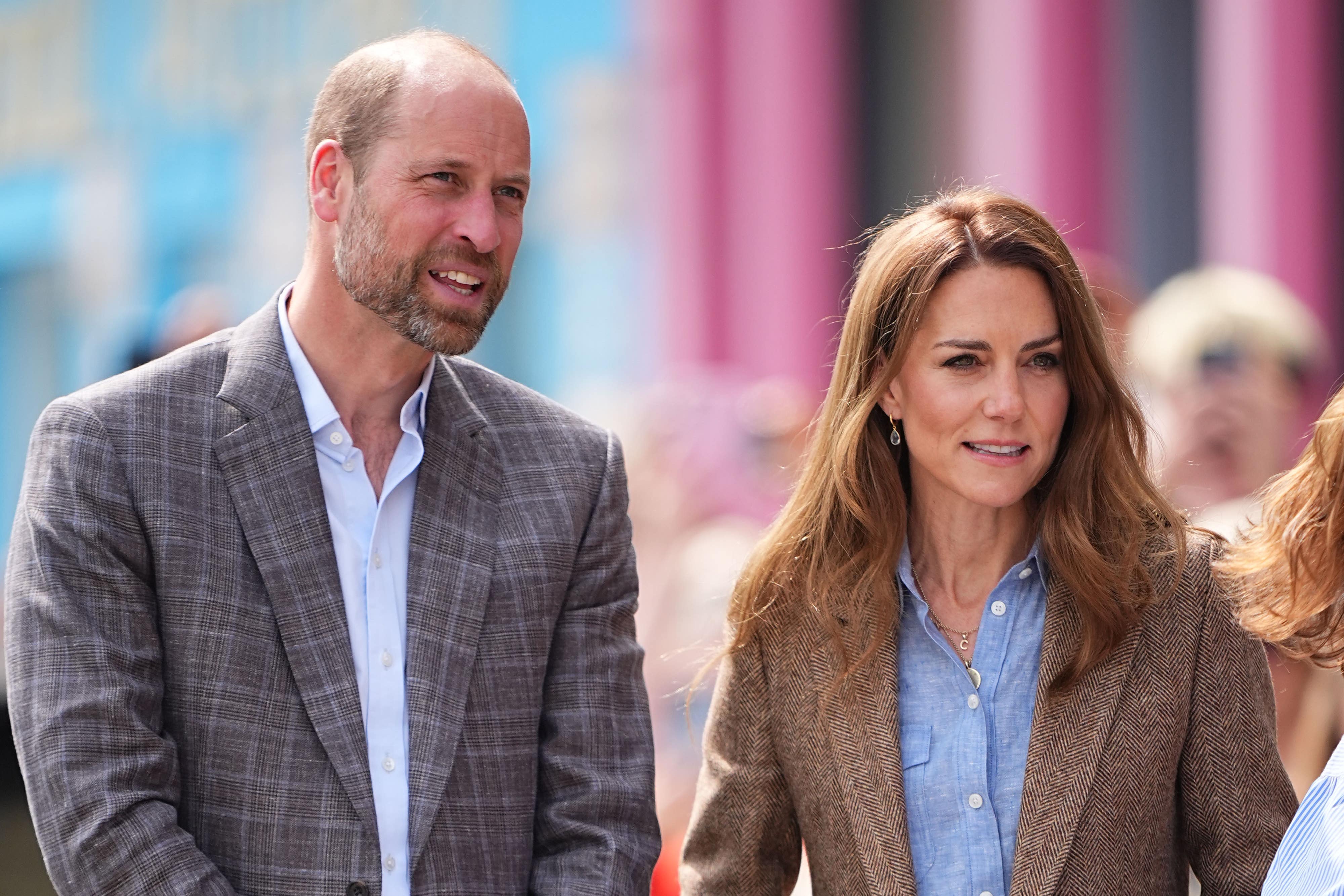 The Prince and Princess of Wales are on a two-day visit to the Isle of Mull (Aaron Chown/PA)