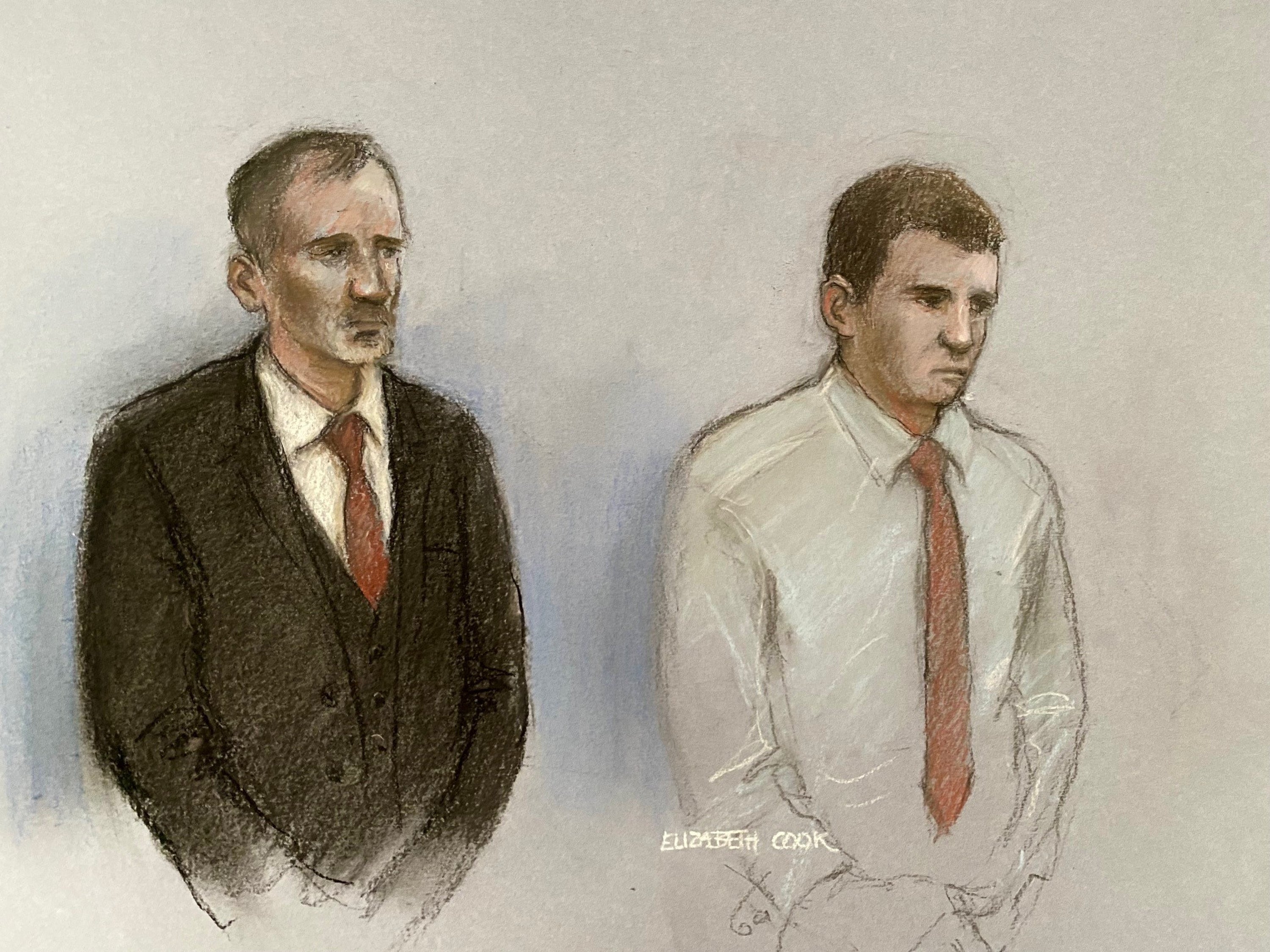 Daniel Graham and Adam Carruthers at Newcastle Crown Court