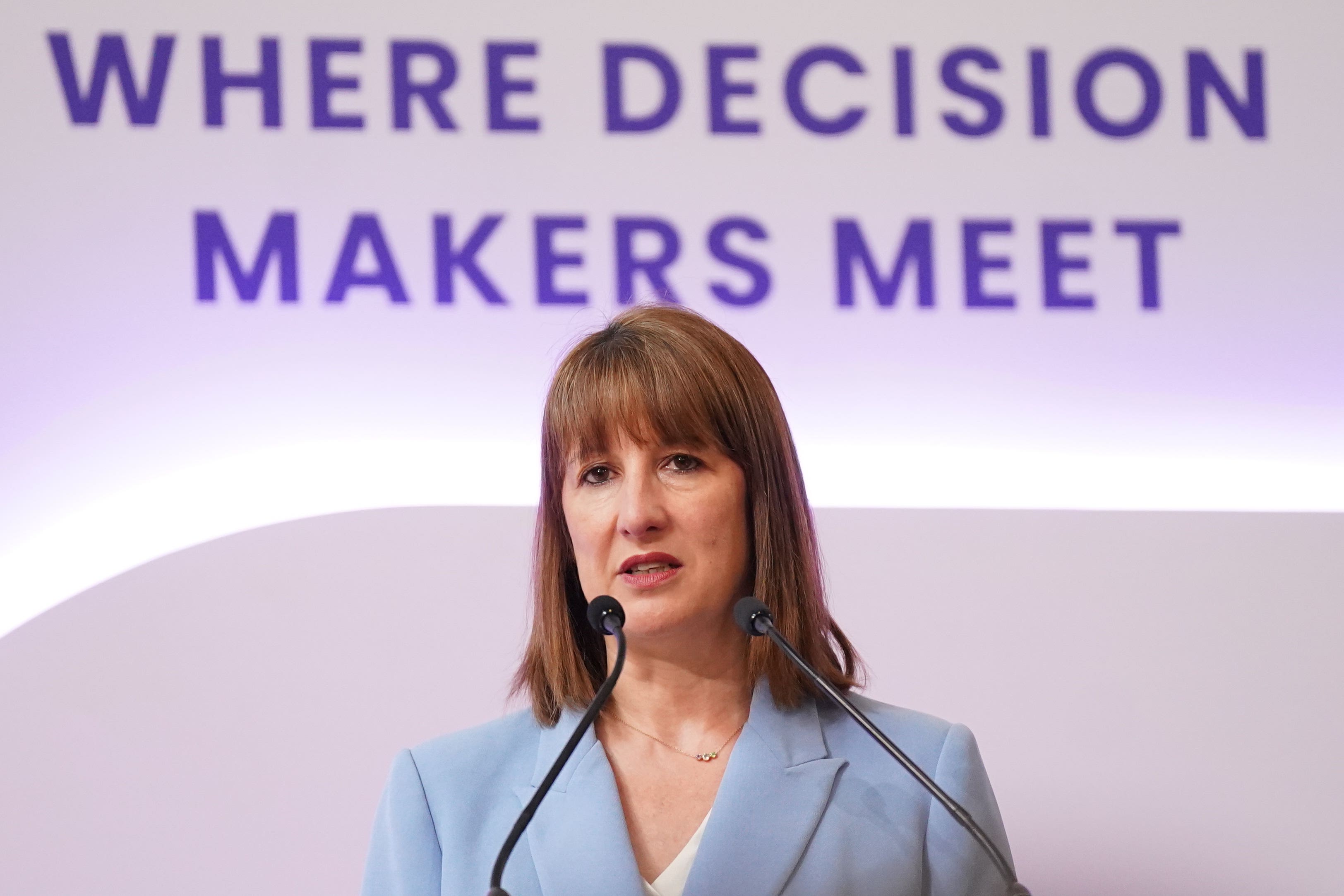 The Chancellor was speaking at a fintech conference in London (Stefan Rousseau/PA)