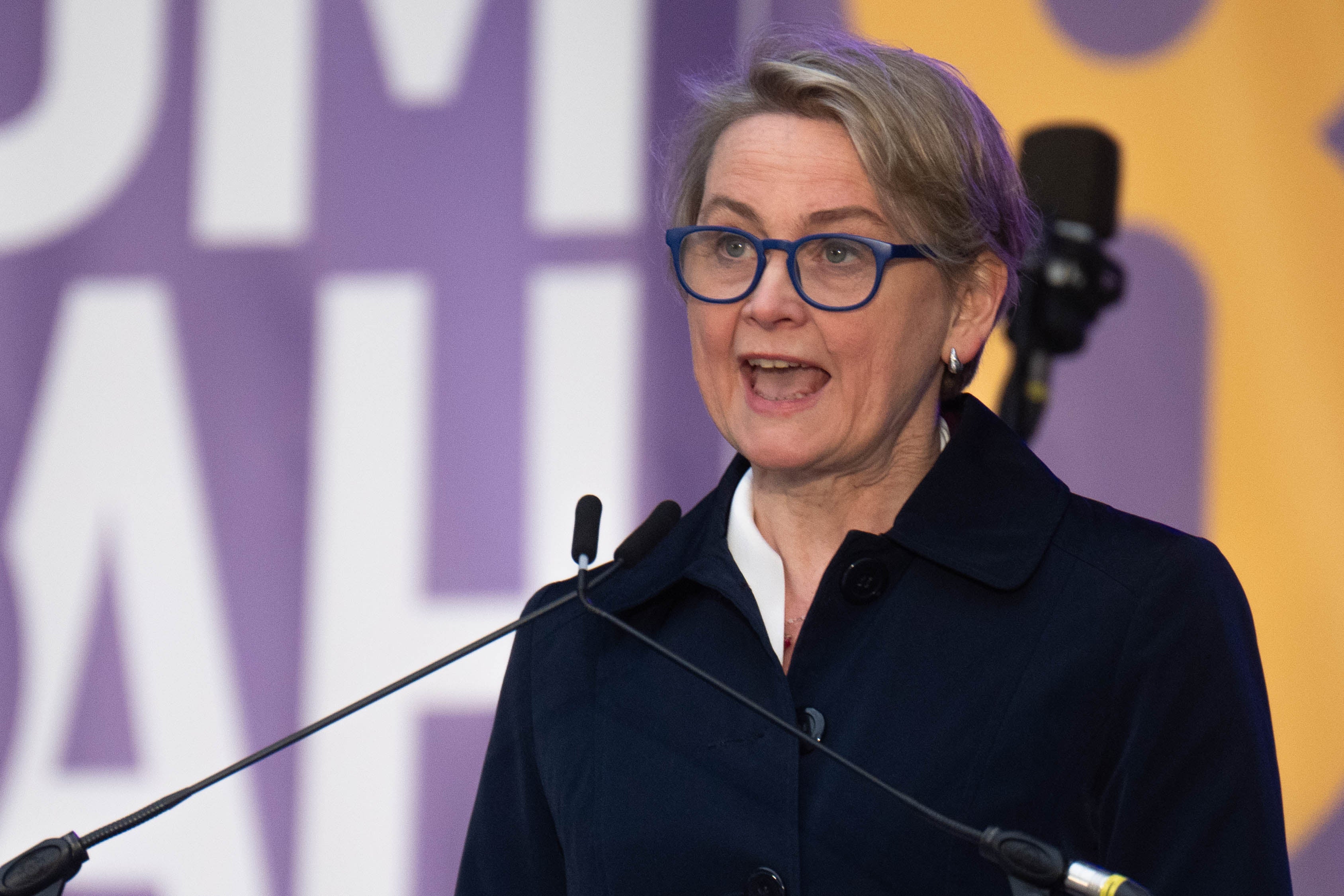 Yvette Cooper set an aim to half knife crime in a decade after Labour came to power last year