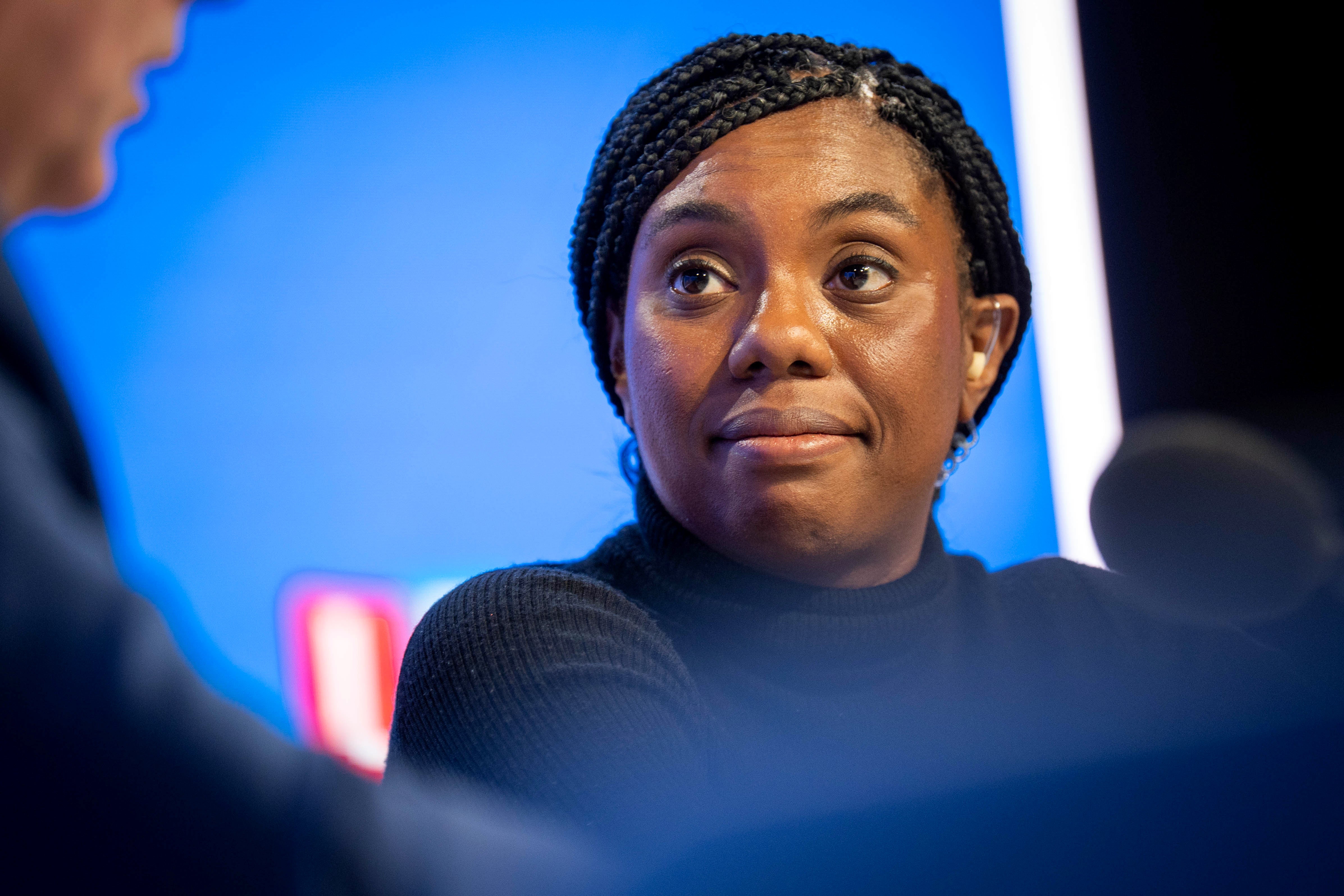 Kemi Badenoch said Kneecap should be banned ‘full stop’