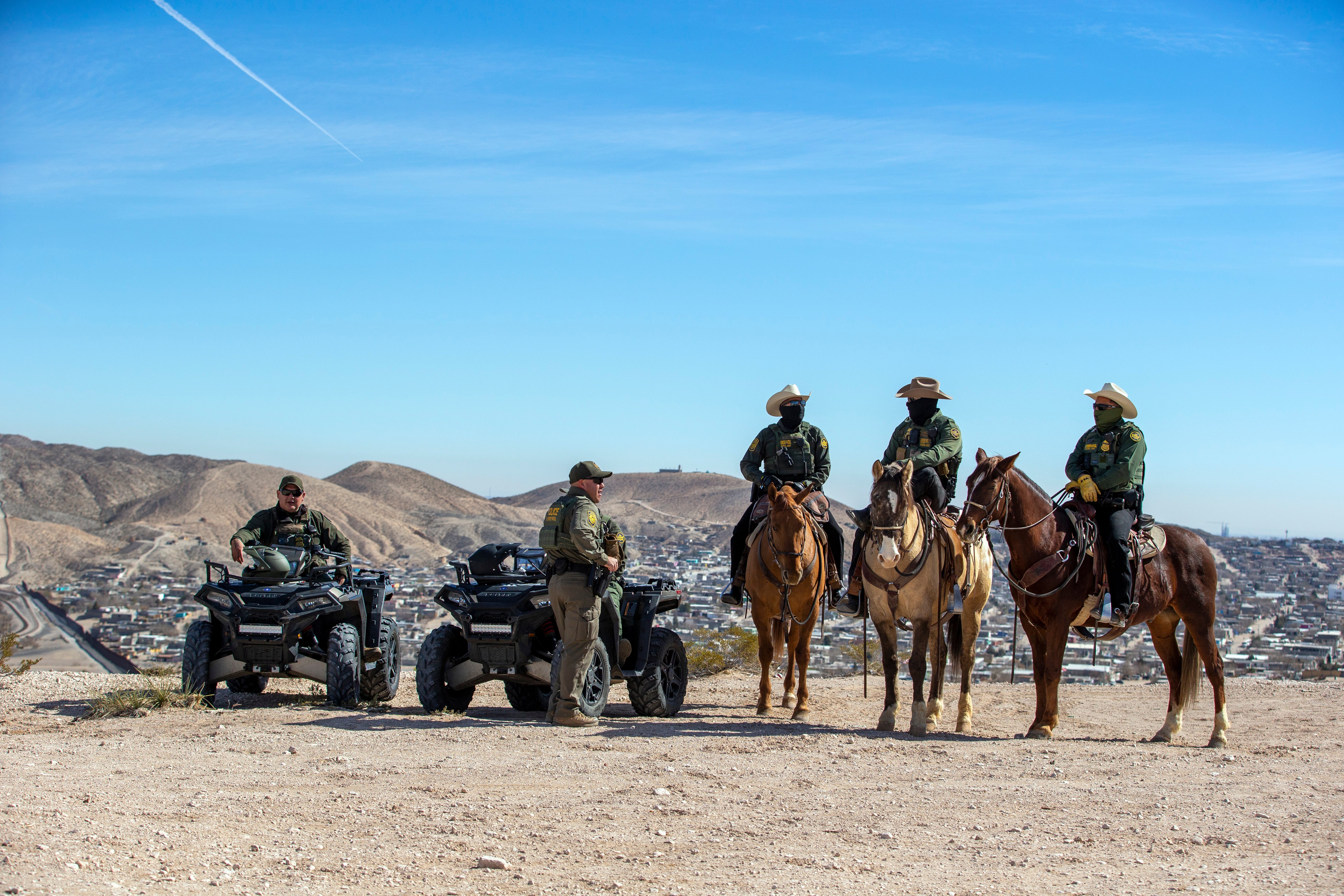 During 2025, Border Patrol agents have encountered the lowest number of migrants at the southwest border in nearly six decades, according to government data