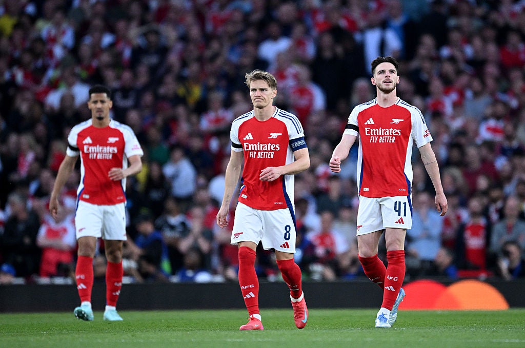 Arsenal lost 1-0 to Paris Saint-Germain
