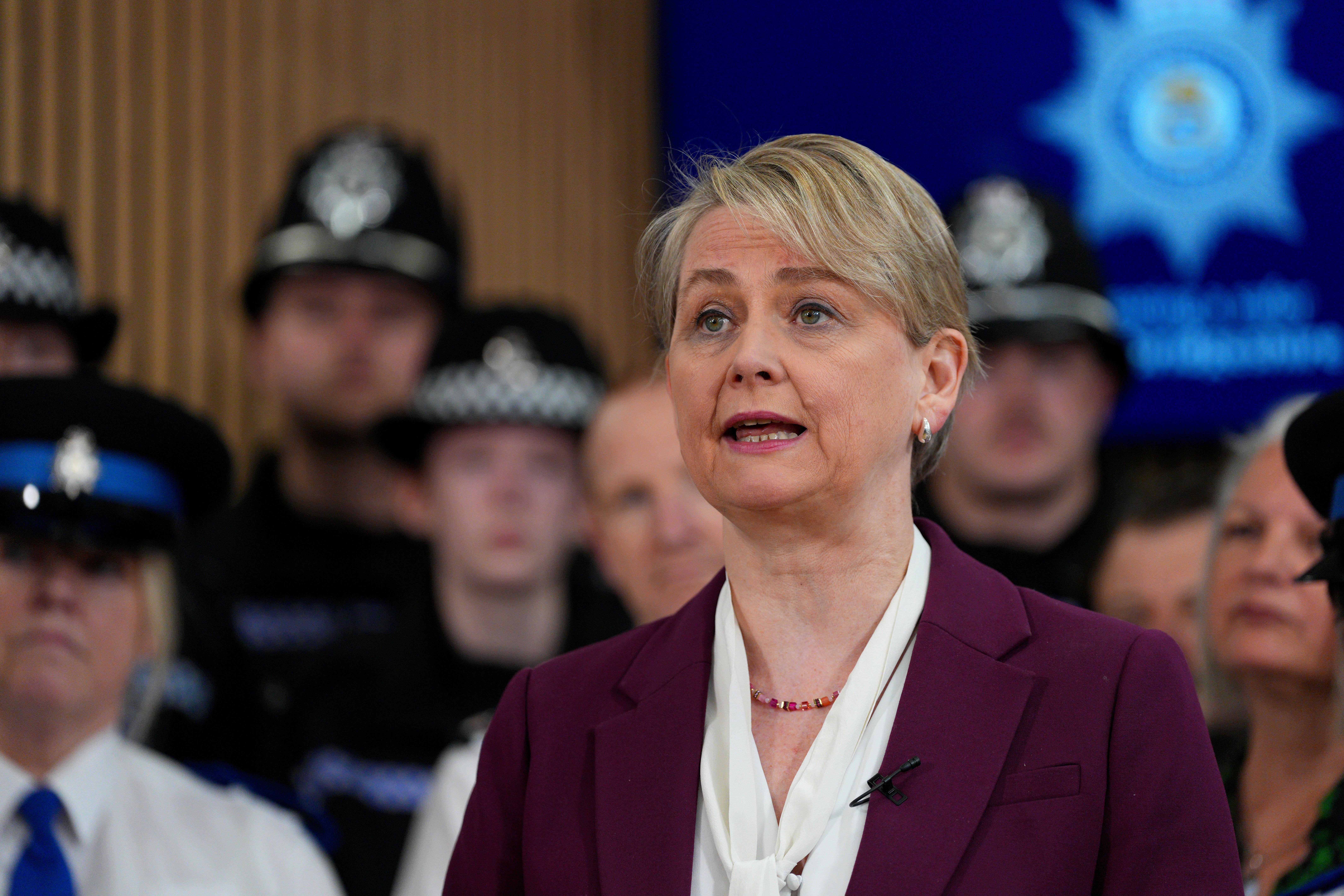 Yvette Cooper said that smugglers were using dinghies like taxis to evade French police