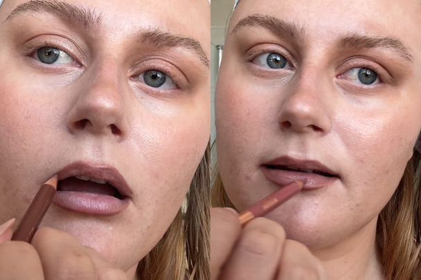 charlotte tilbury super nudes sculpting system lip cheat contour duo review indybest