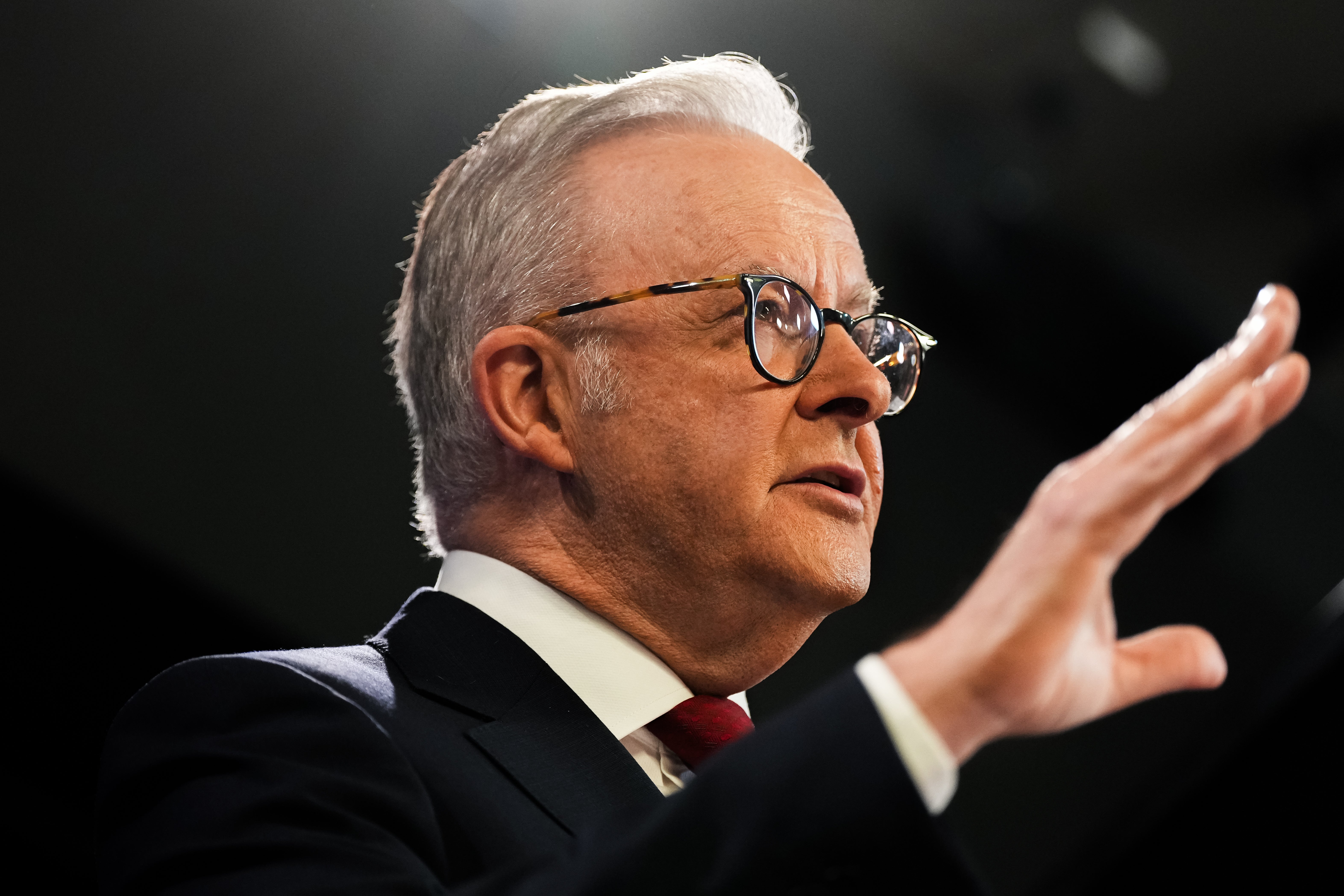 Australian prime minister Anthony Albanese is among those whose private numbers have been published