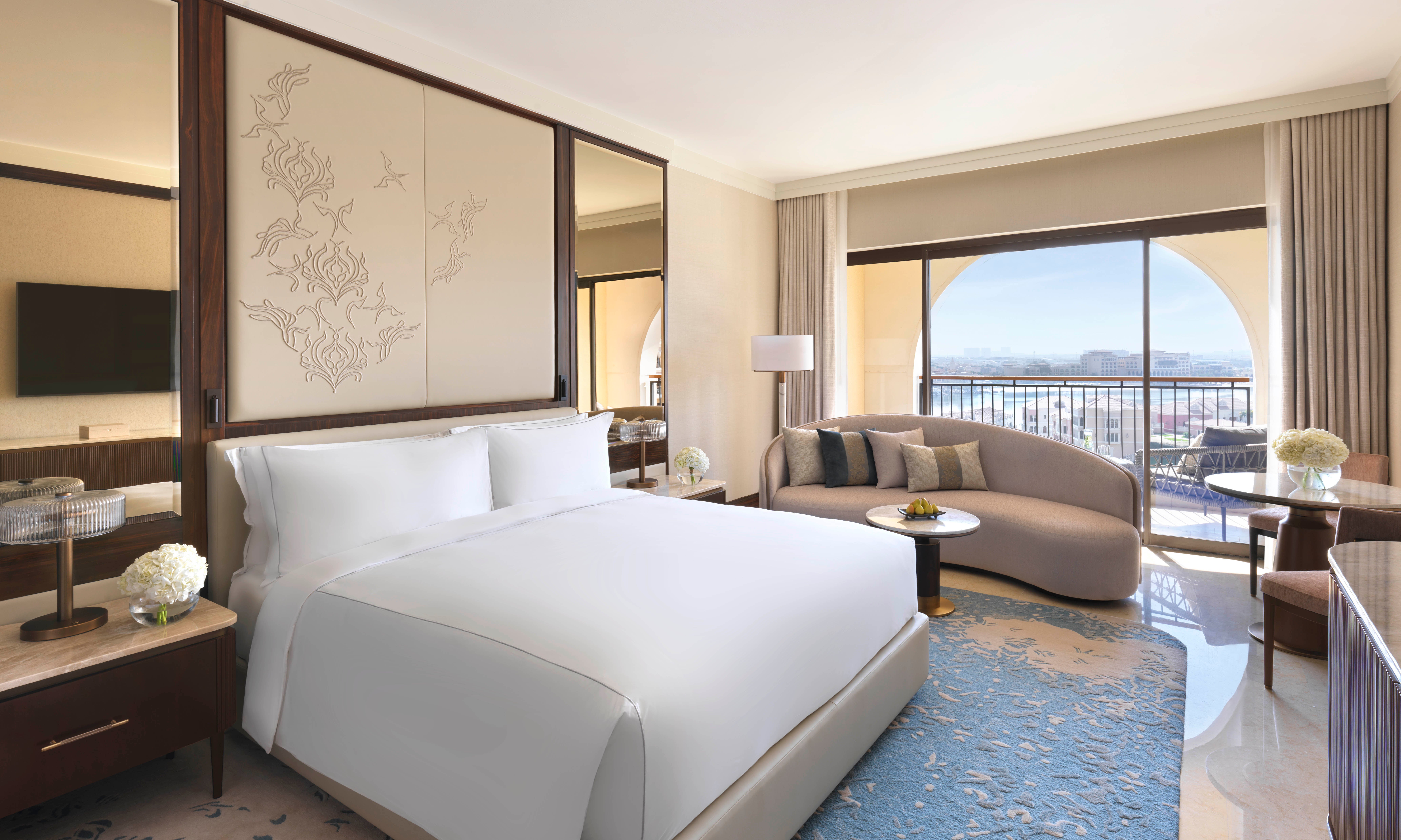 Kids can swim safely at The Ritz-Carlton’s cordoned-off area on its private beach
