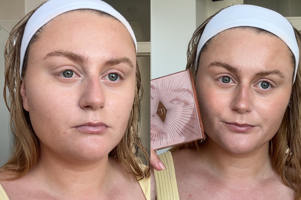 charlotte tilbury super nudes sculpting system nudegasm face palette review indybest