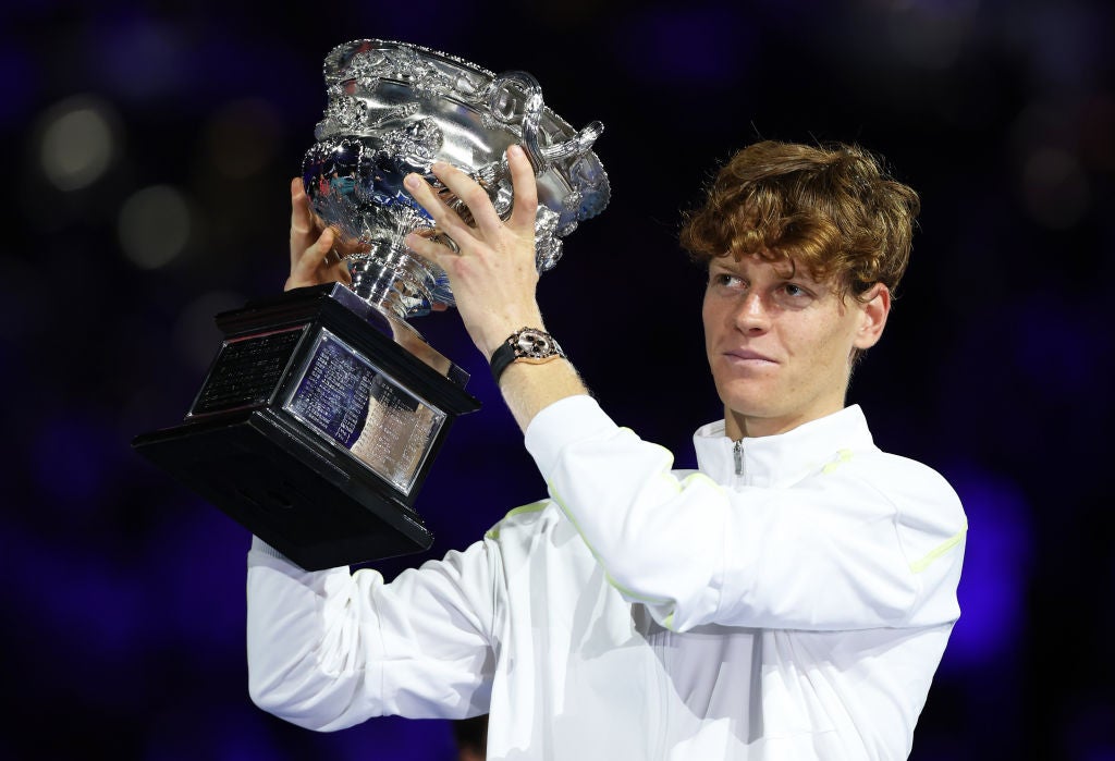 Sinner won the Australian Open before accepting a three-month ban