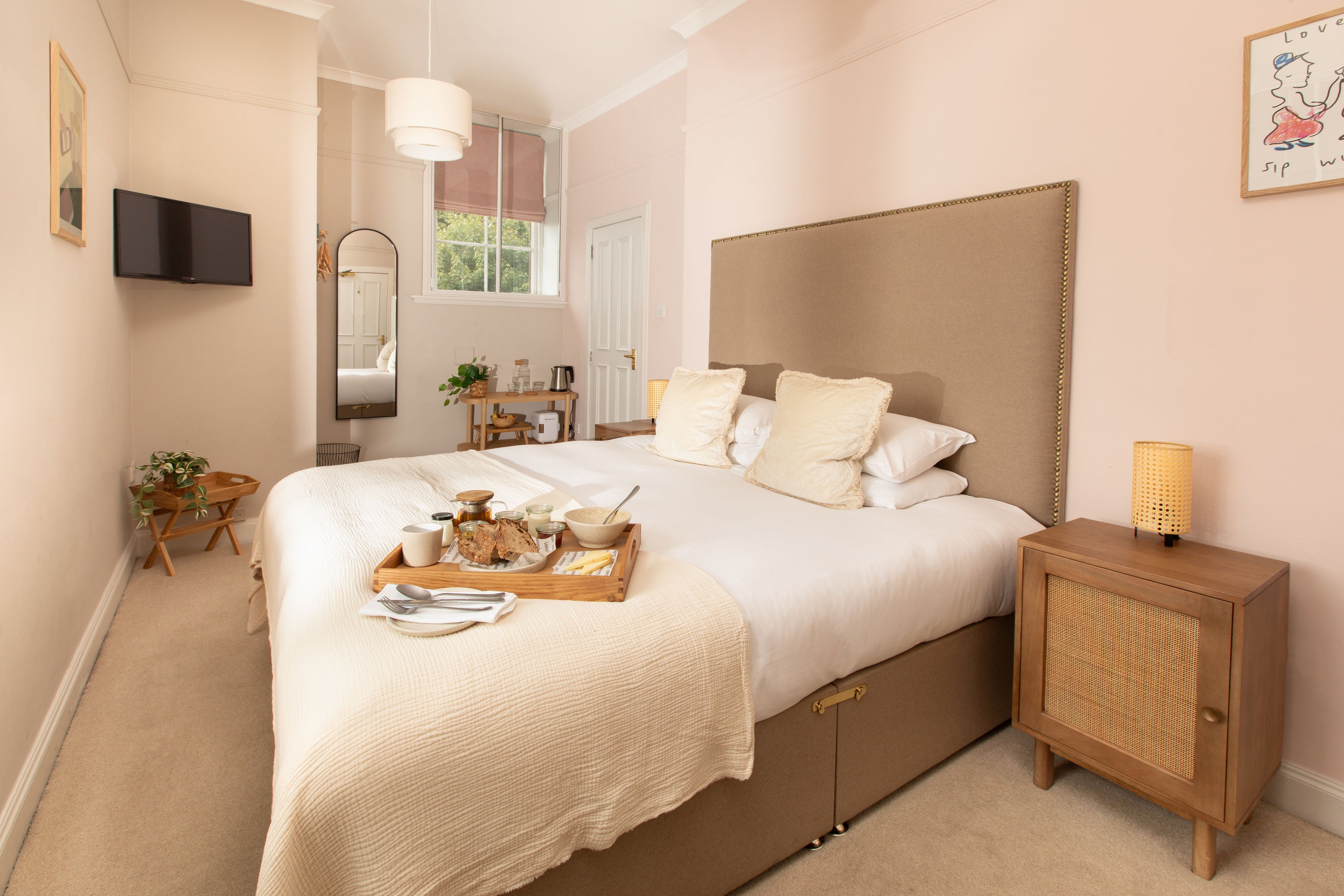 After a meal at the Michelin Bib Gourmand Celentano’s, head upstairs to bed down in one of their eight rooms