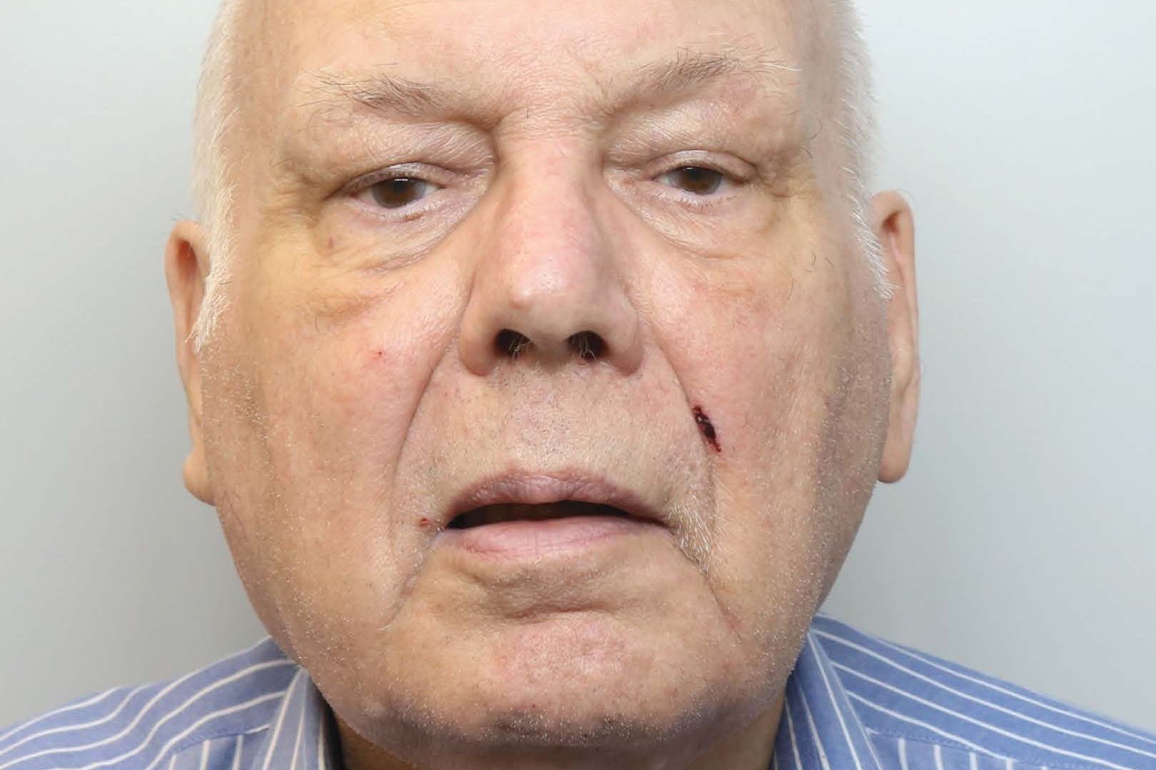 Richard Burrows, 81, has been jailed for numerous historical sex offences against young boys (Cheshire Constabulary/PA)