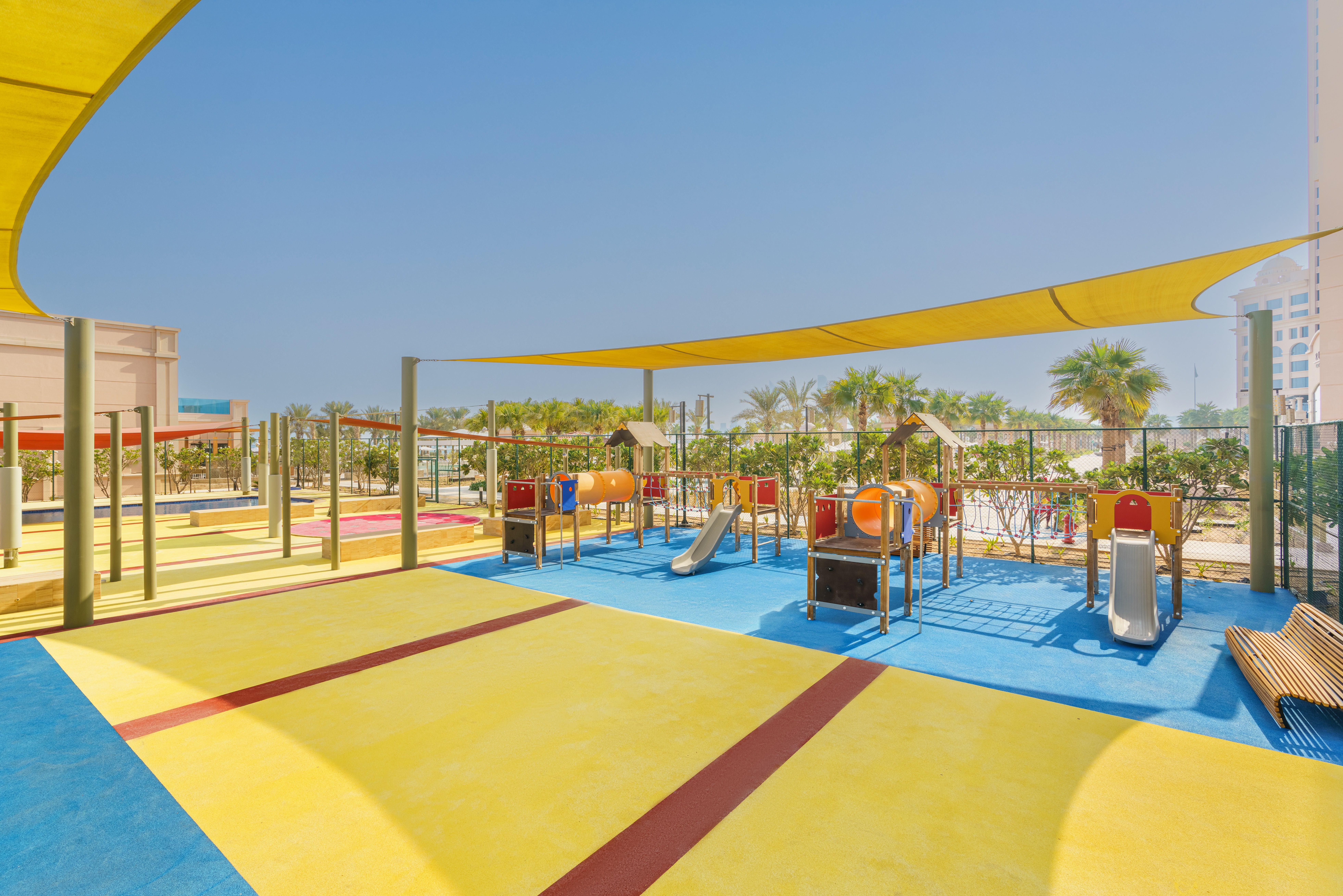 When not at the Rixy Club, you will most likely find your kids running about the outdoor play area at Rixos Marina