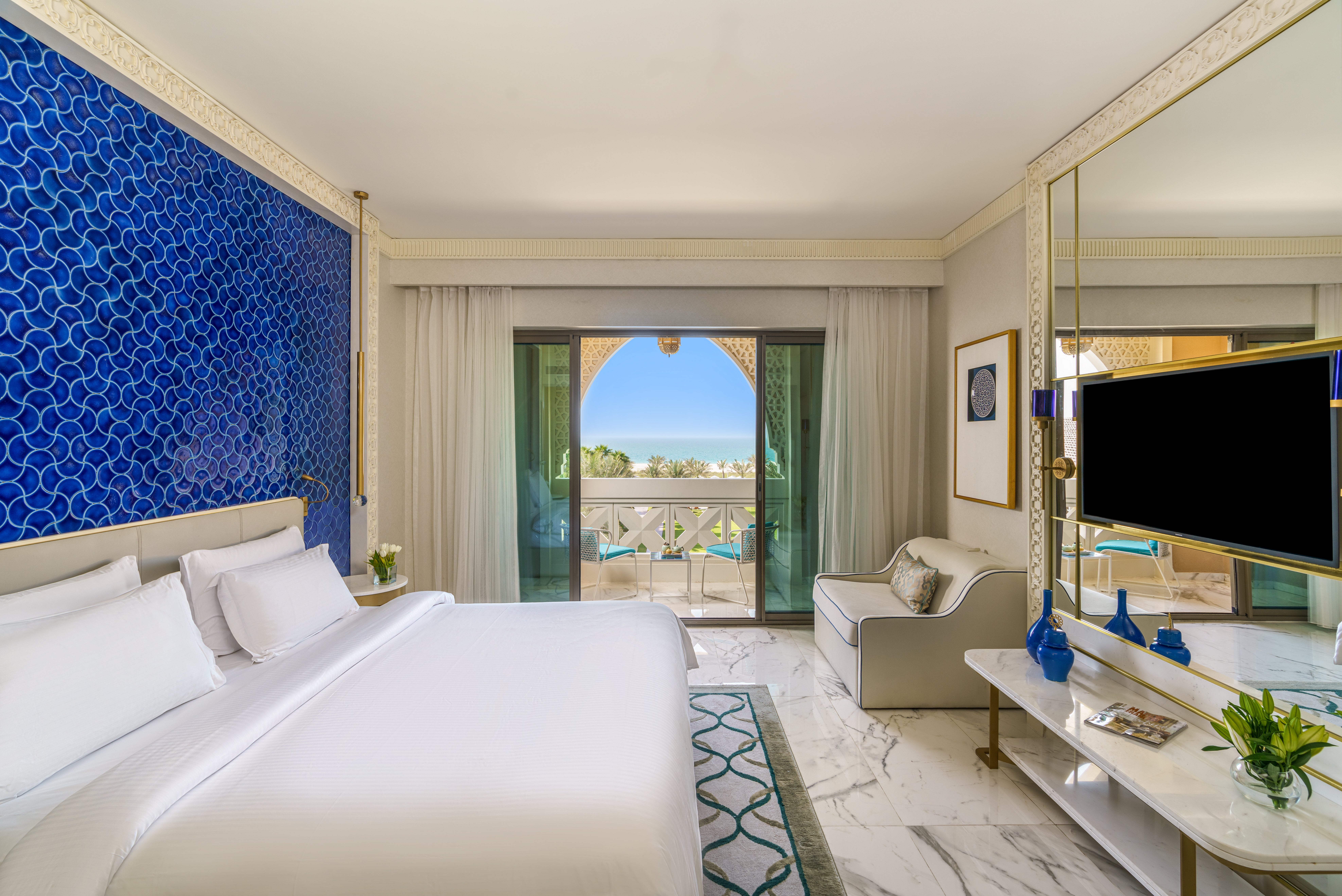 Overpacked? No matter – Rooms at Rixos Premium Saadiyat Island have plenty of space