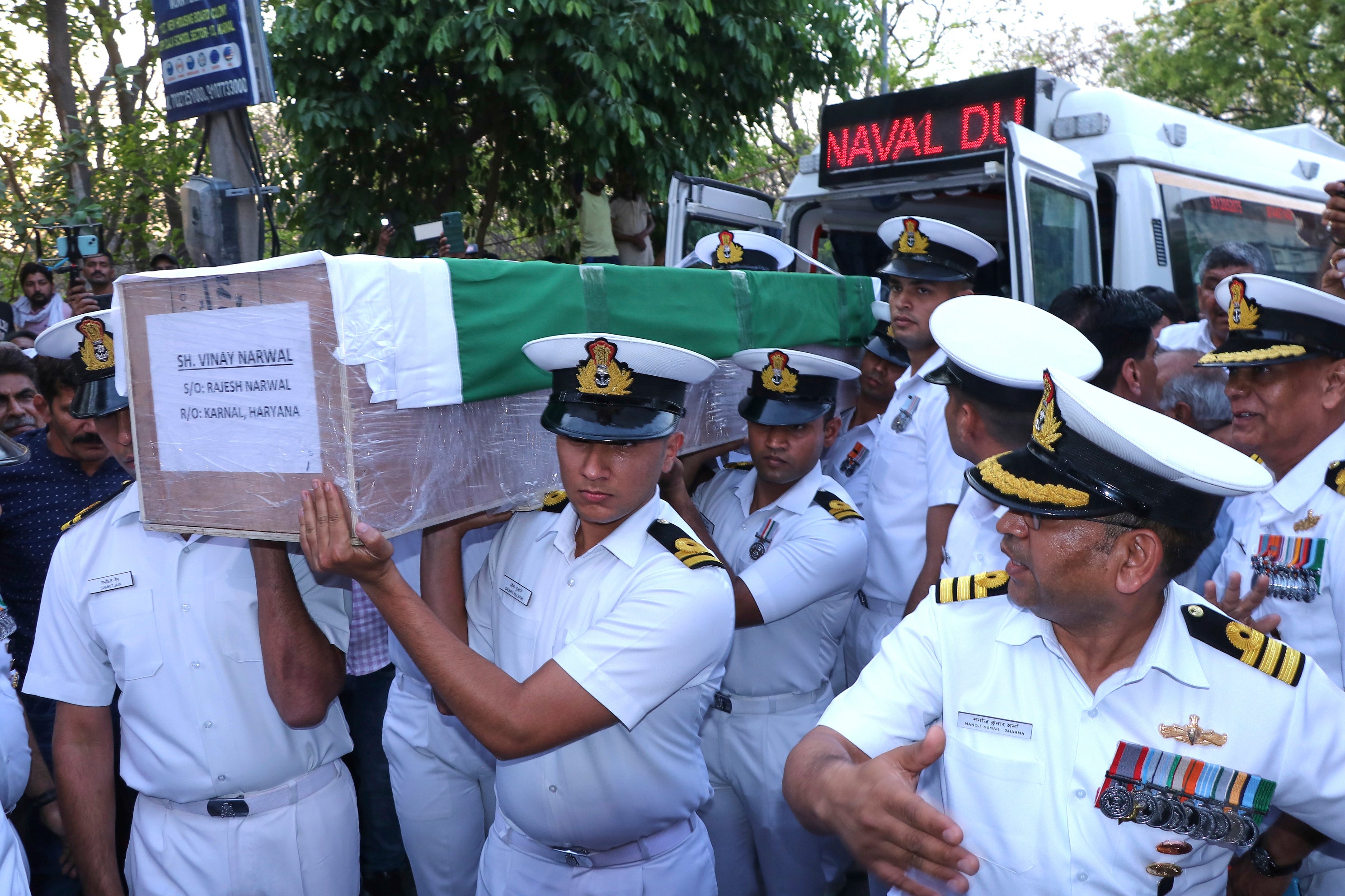 India Kashmir Attack Victims