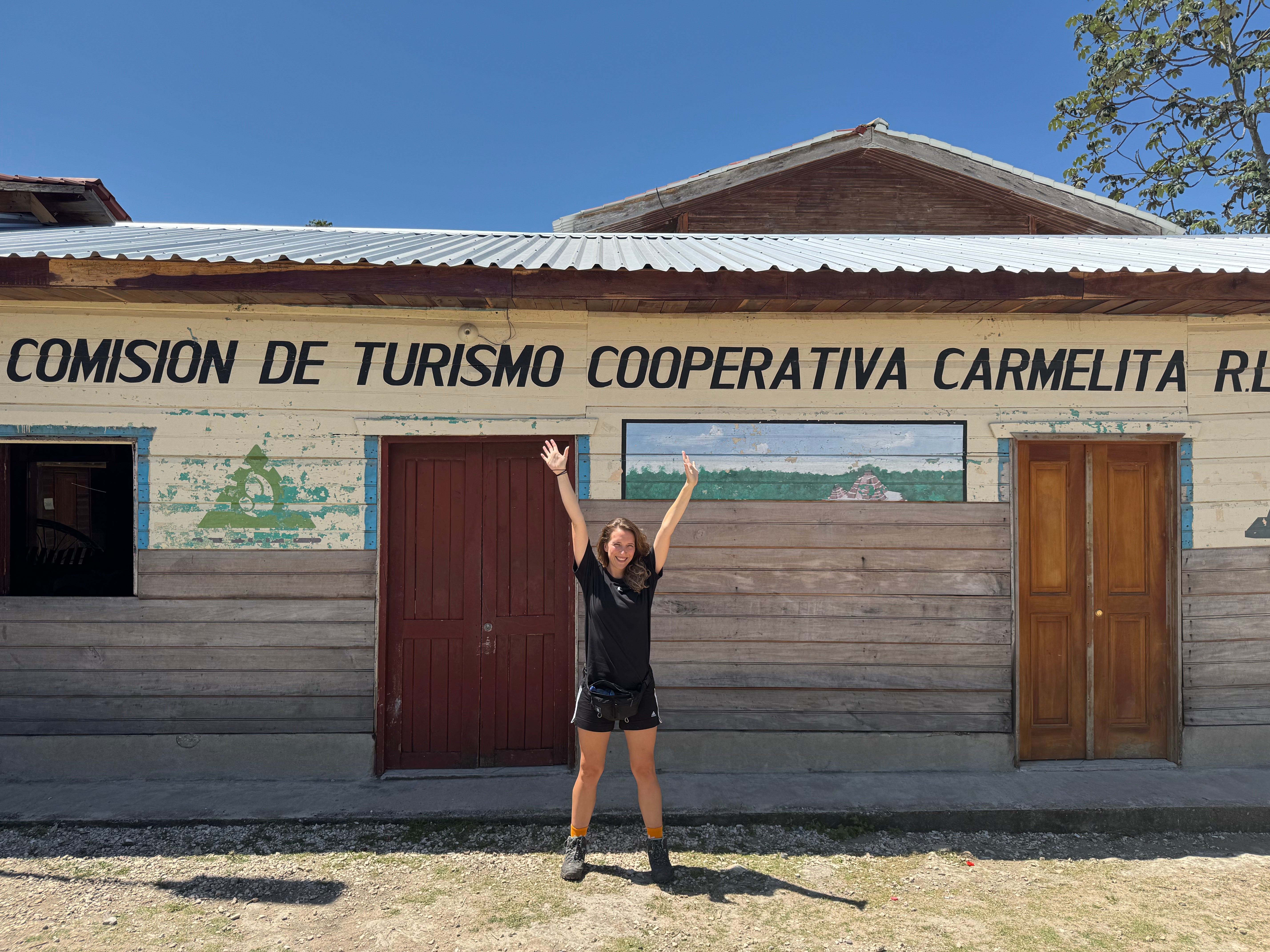 Robyn at the finish line