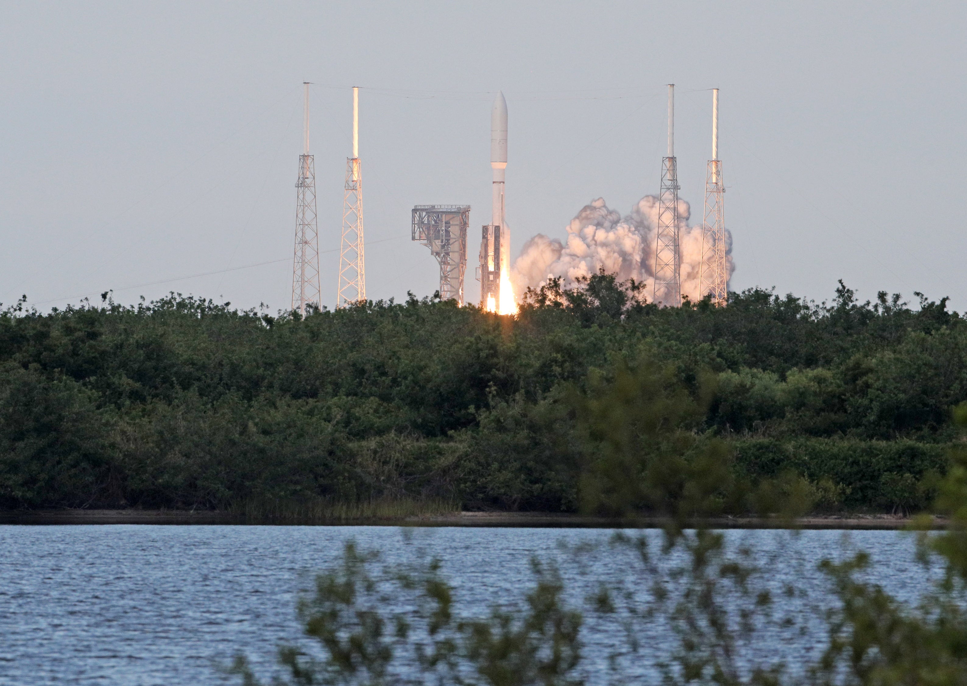 Amazon launched the first of its Kuiper satellites this week, hoping to become competitive with SpaceX’s Starlink constellation. But, low-Earth orbit is already crowded and experts say it could get a whole lot worse.