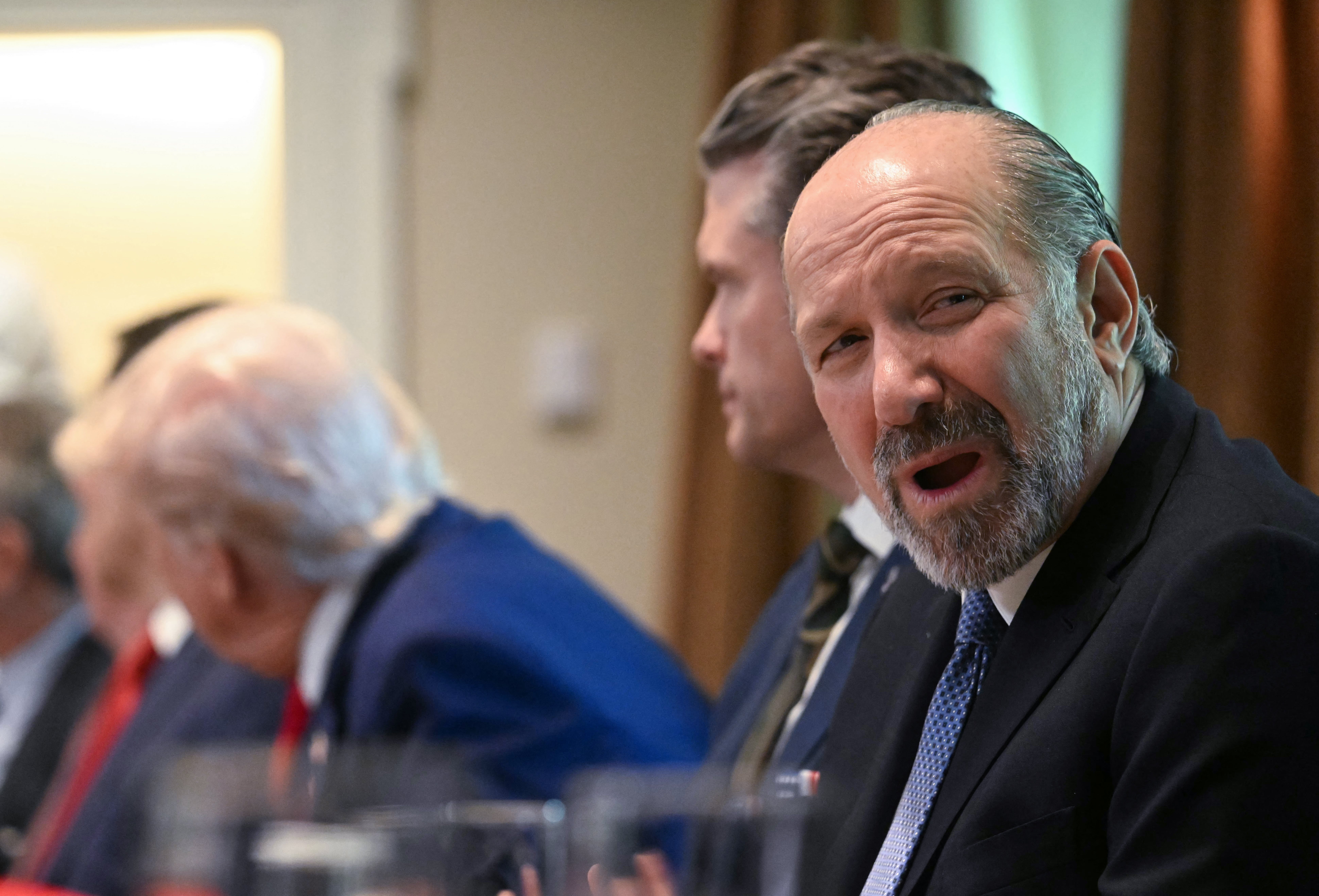 Secretary of Commerce Howard Lutnick said the sales of Trump’s gold cards has made him ‘very popular’