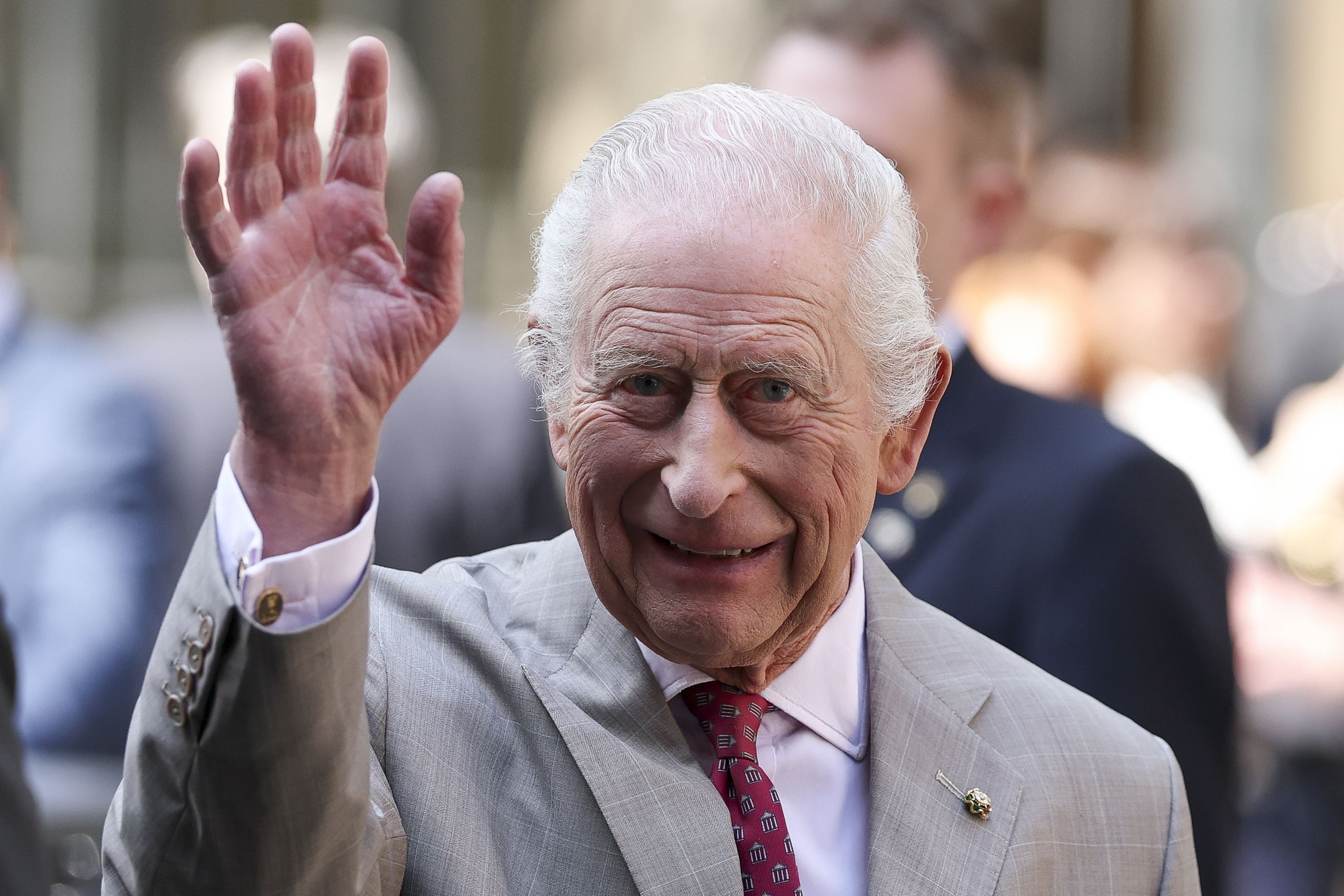 The King was diagnosed with cancer at the start of 2024 (Phil Noble/PA)