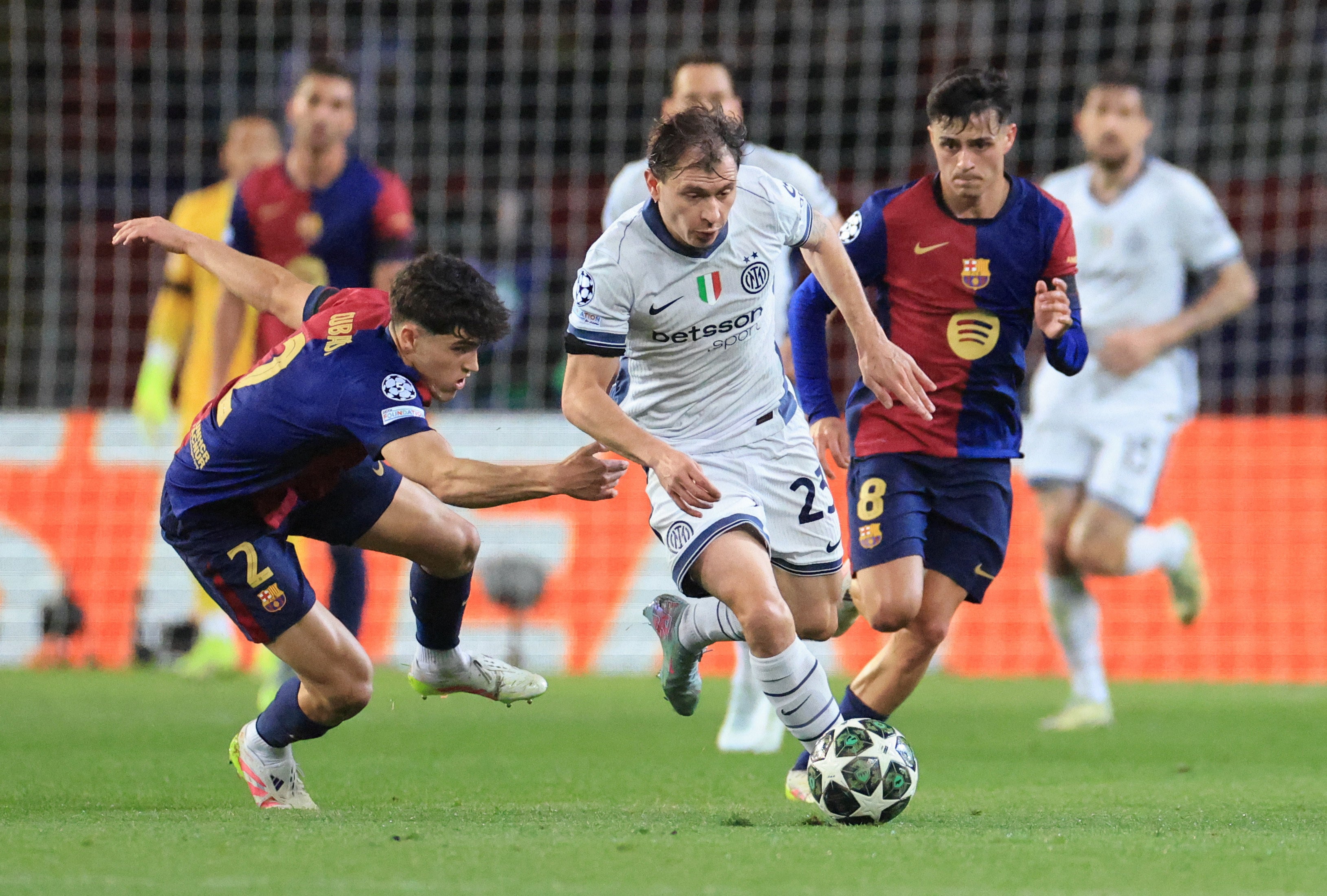 Is Inter Milan vs Barcelona on TV? 