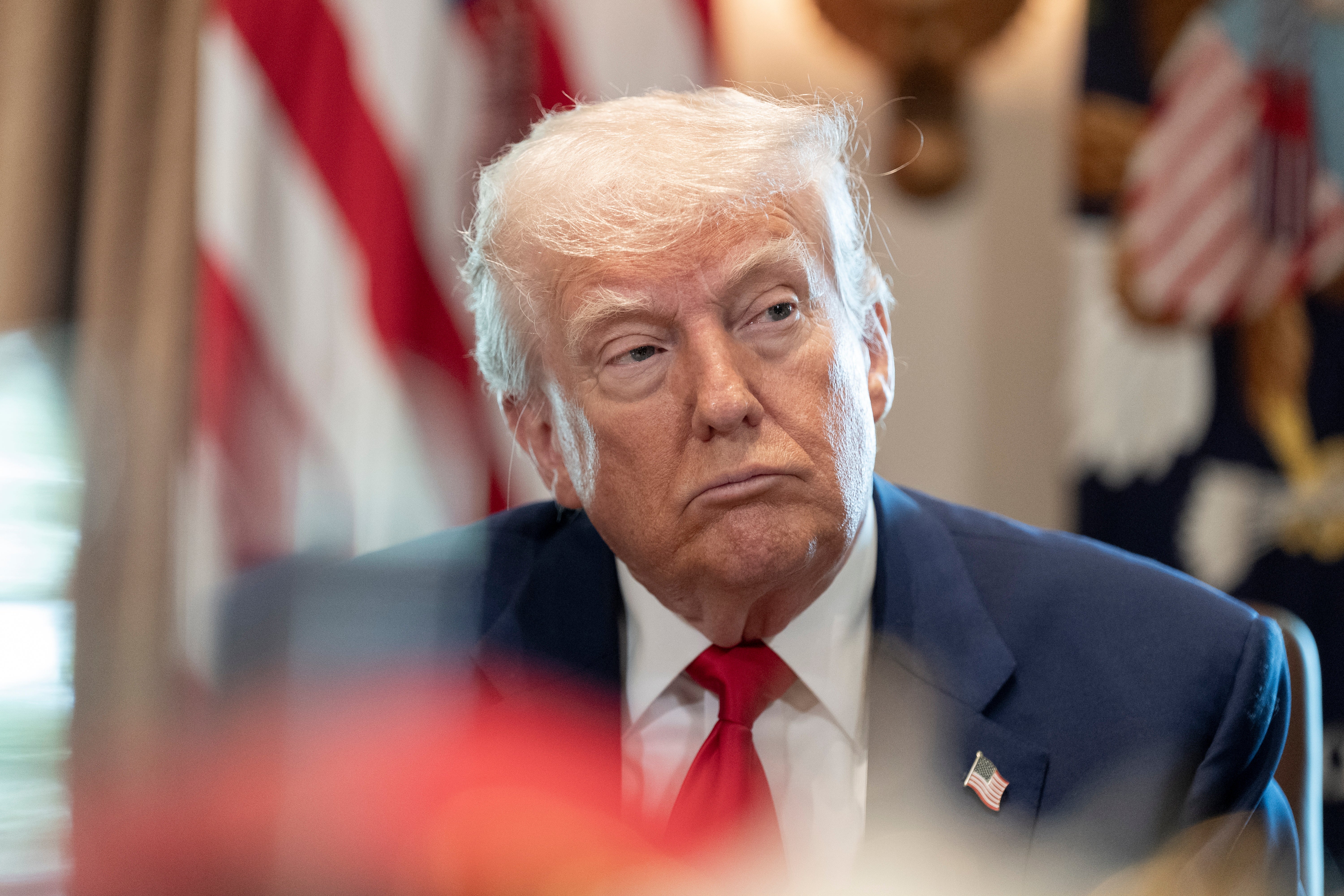 U.S. President Donald Trump insisted that the stock market’s drop was former President Joe Biden’s fault on Wednesday, May 1, 2025. Barstool Sports founder Dave Portnoy pushed back on the president’s claim, and placed the blame solely on Trump.