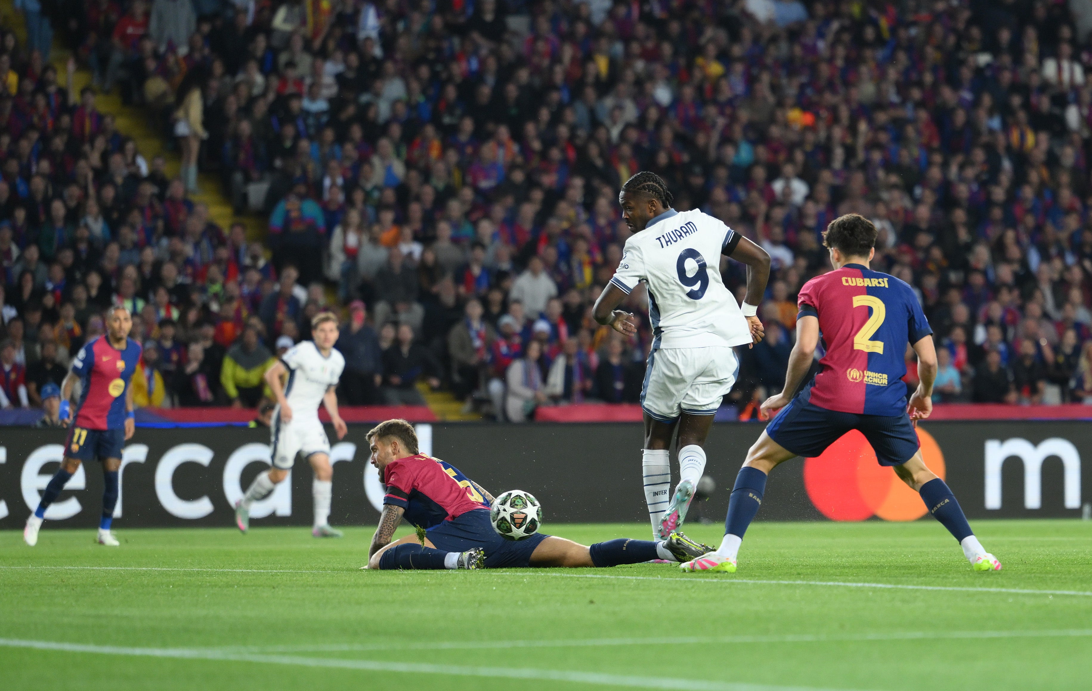 Marcus Thuram udeří do první minuty, aby nastavil tón pro zápas