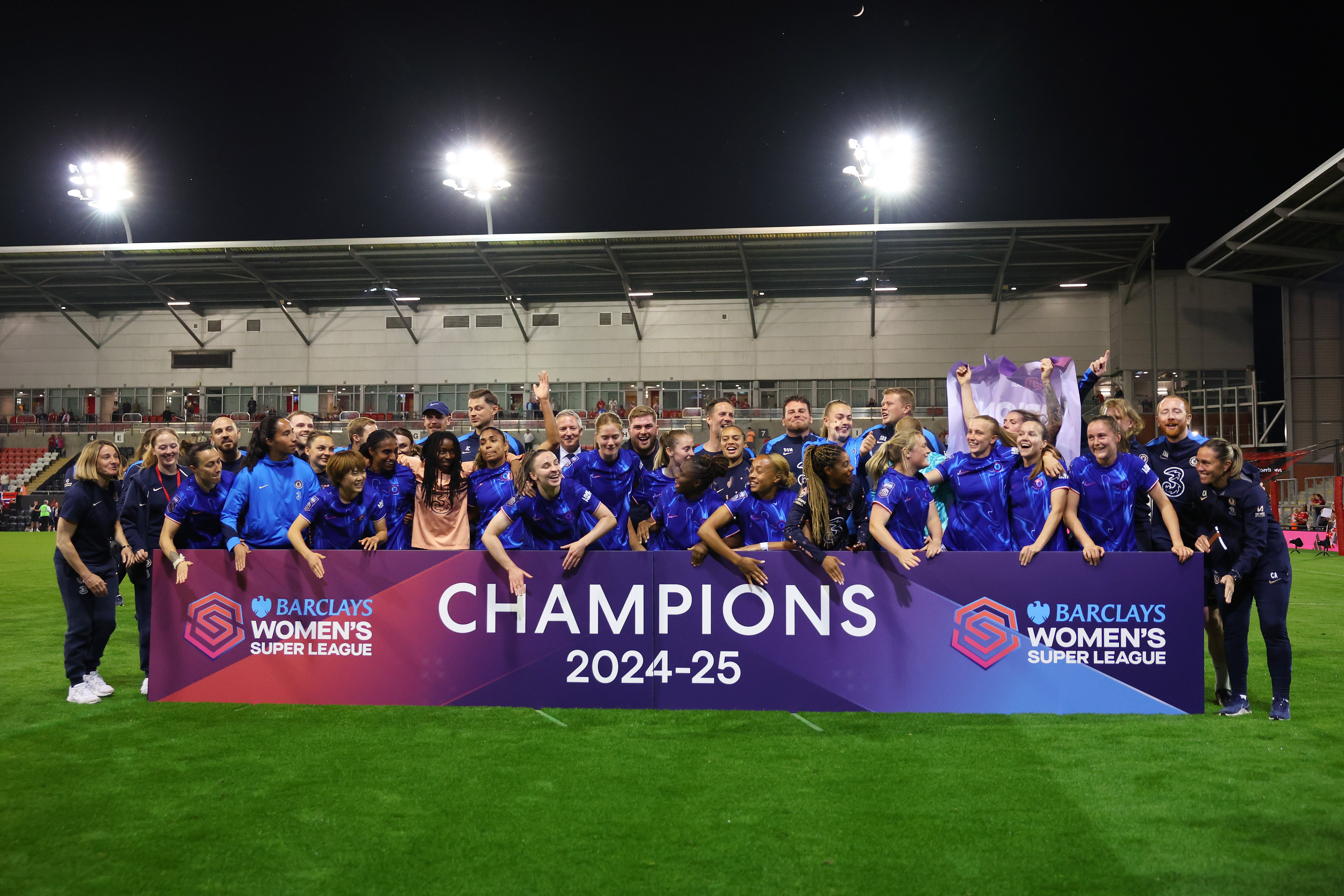 Chelsea jsou šampióny WSL pro šestý ročník