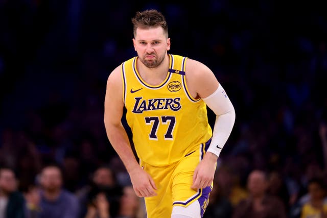 <p>Luka Doncic joined the LA Lakers this season</p>