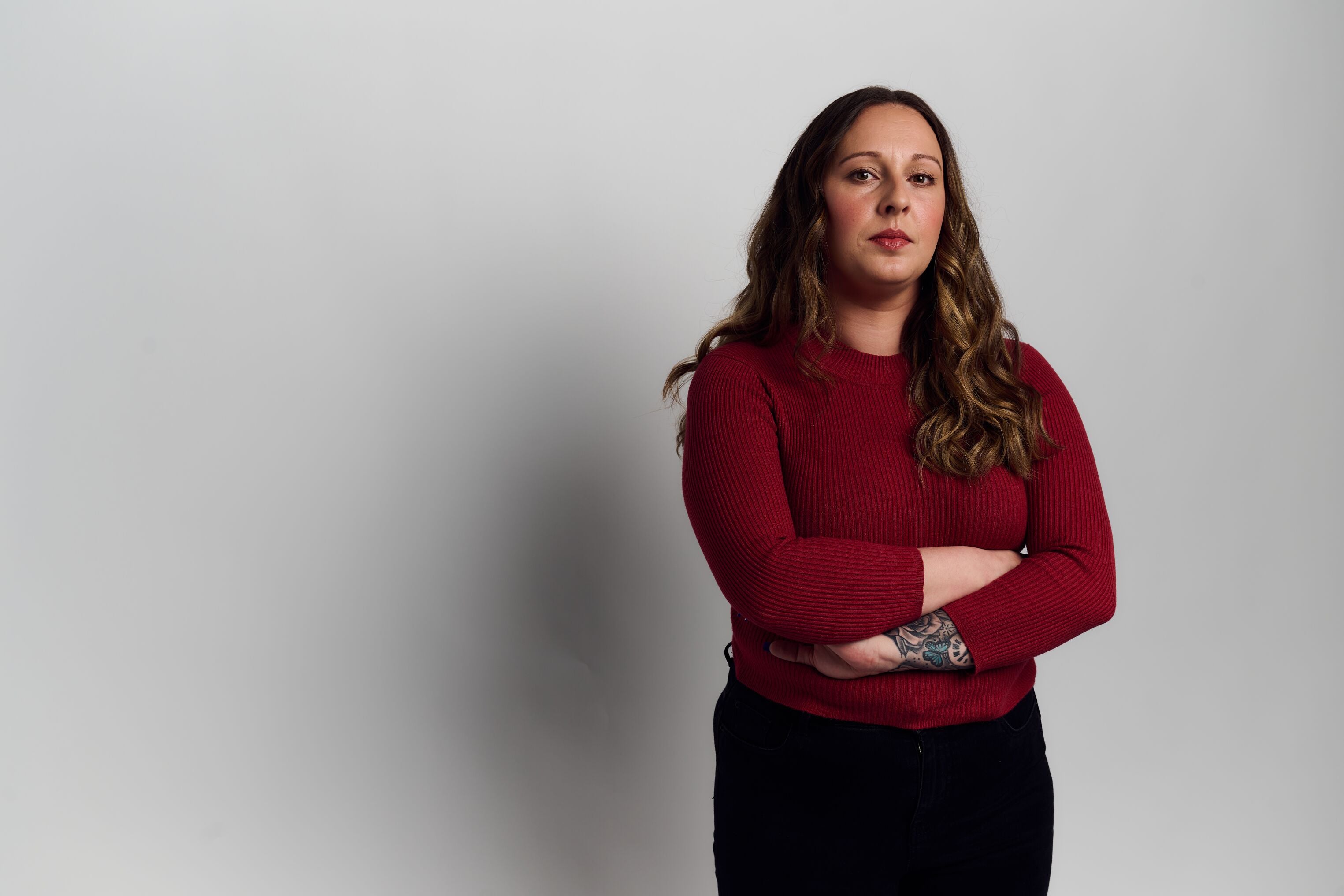 Jade appears on camera in the film to deliver gruelling testimony about the rape and exploitation she suffered