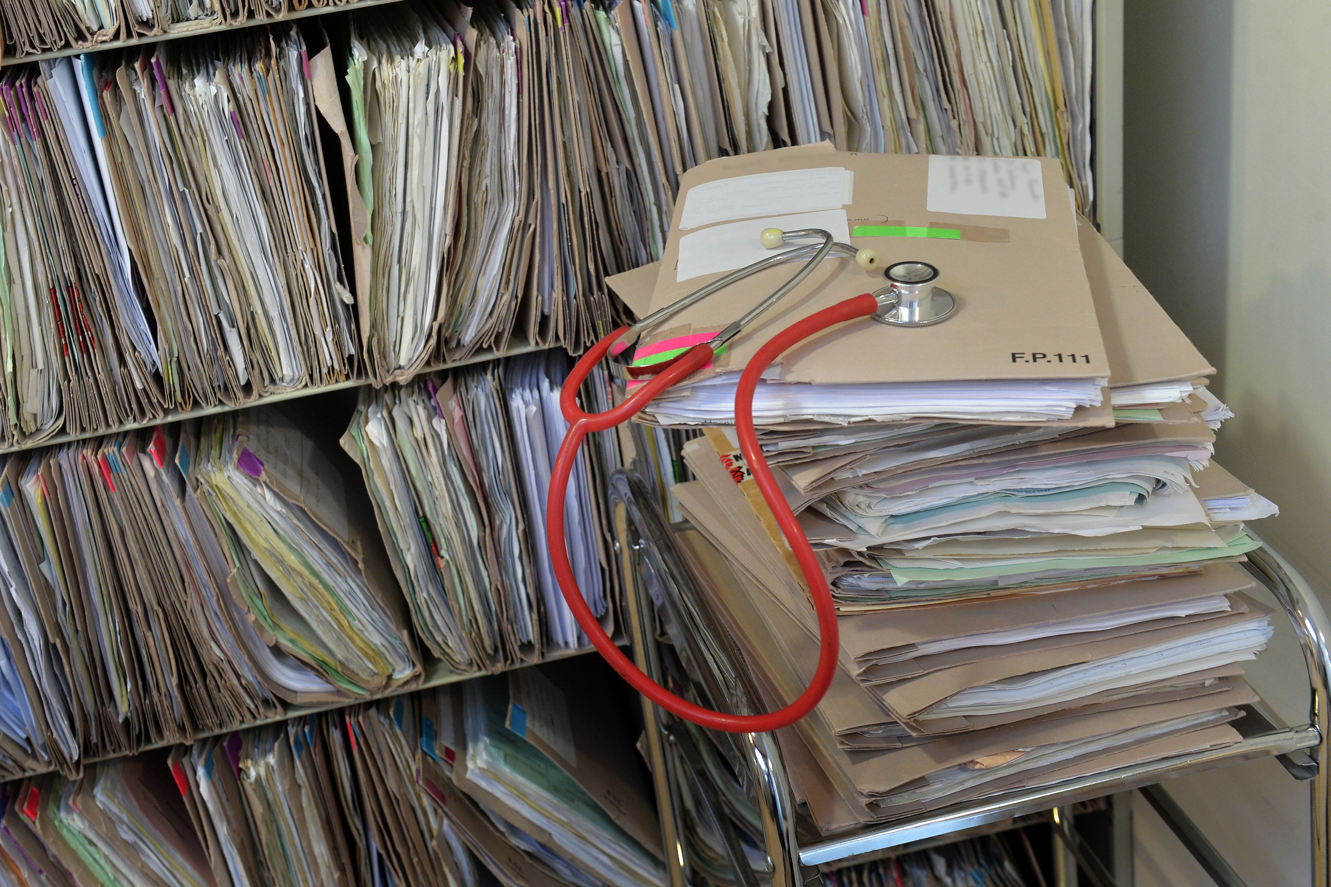 Steps are being taken to make NHS records ‘paperless’ (PA)