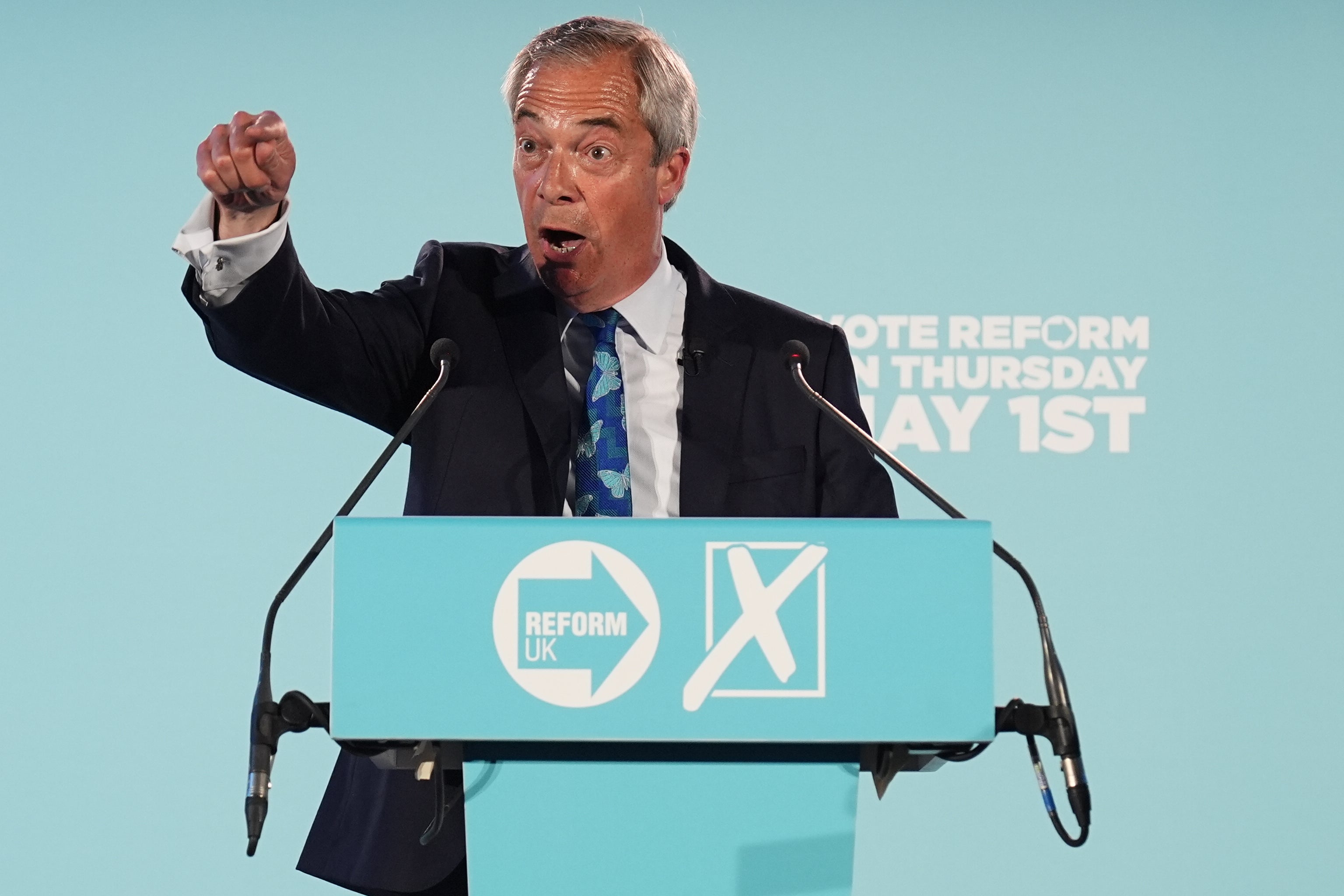 Nigel Farage’s party is expecting to make significant gains in the local elections
