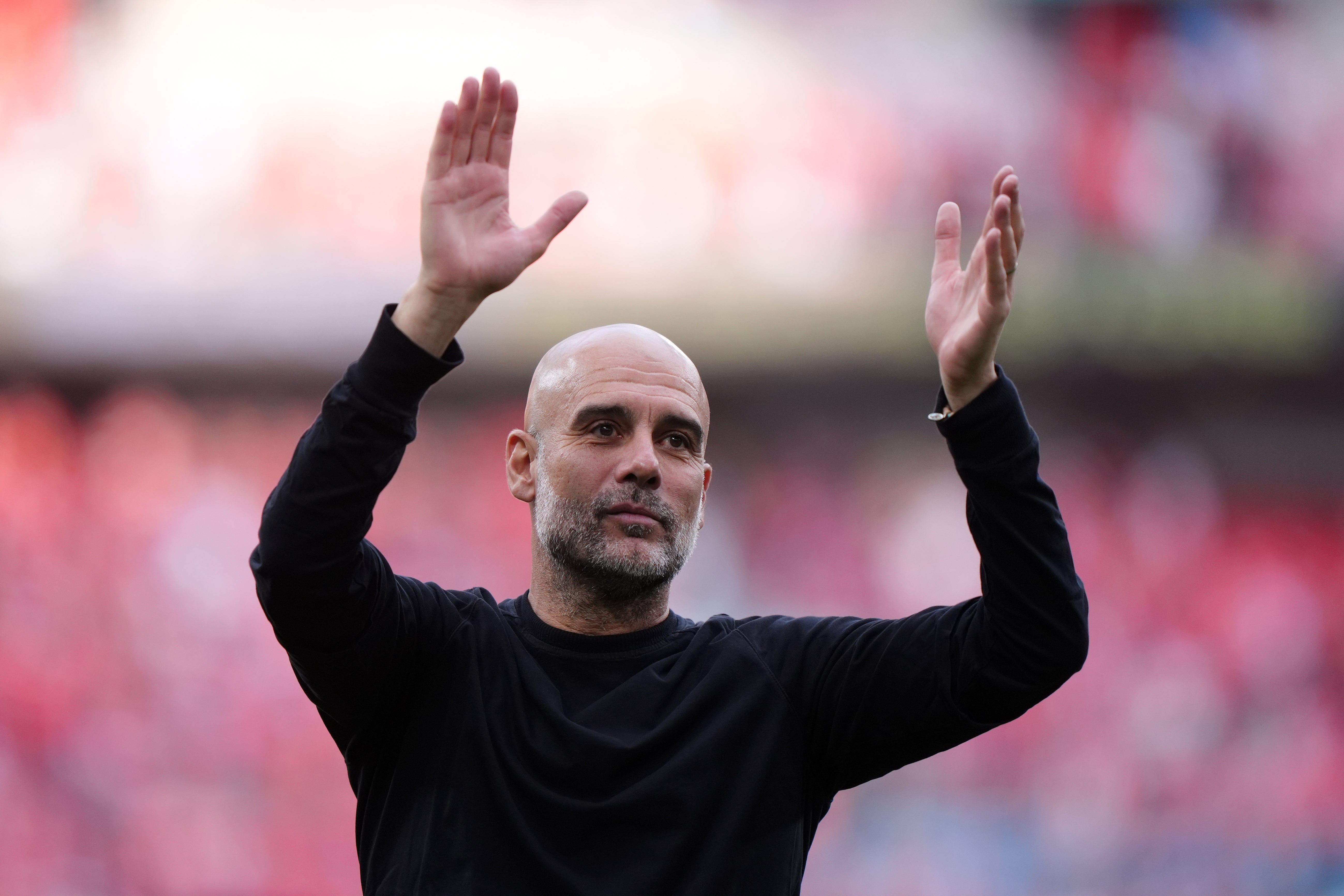 Pep Guardiola is approaching nine years at the club