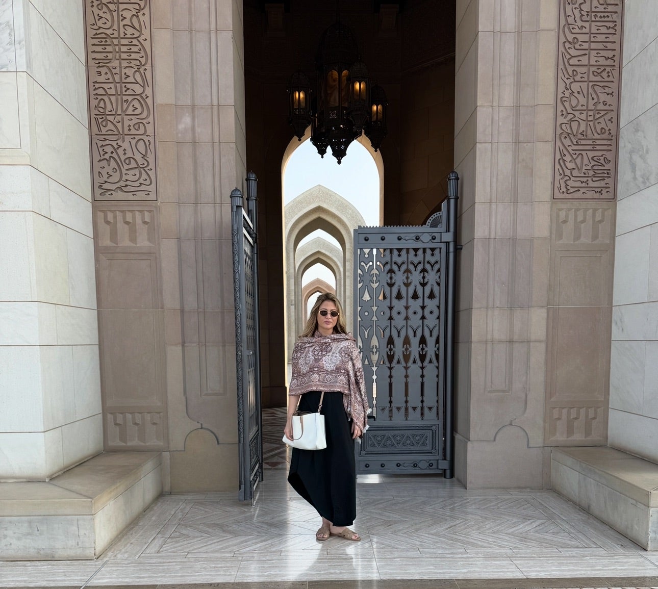 Ms Boden travels to the Middle East every month or two to colour the hair of the princesses
