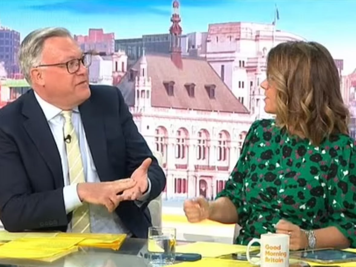 ‘GMB’ hosts Ed Balls and Susanna Reid clashed