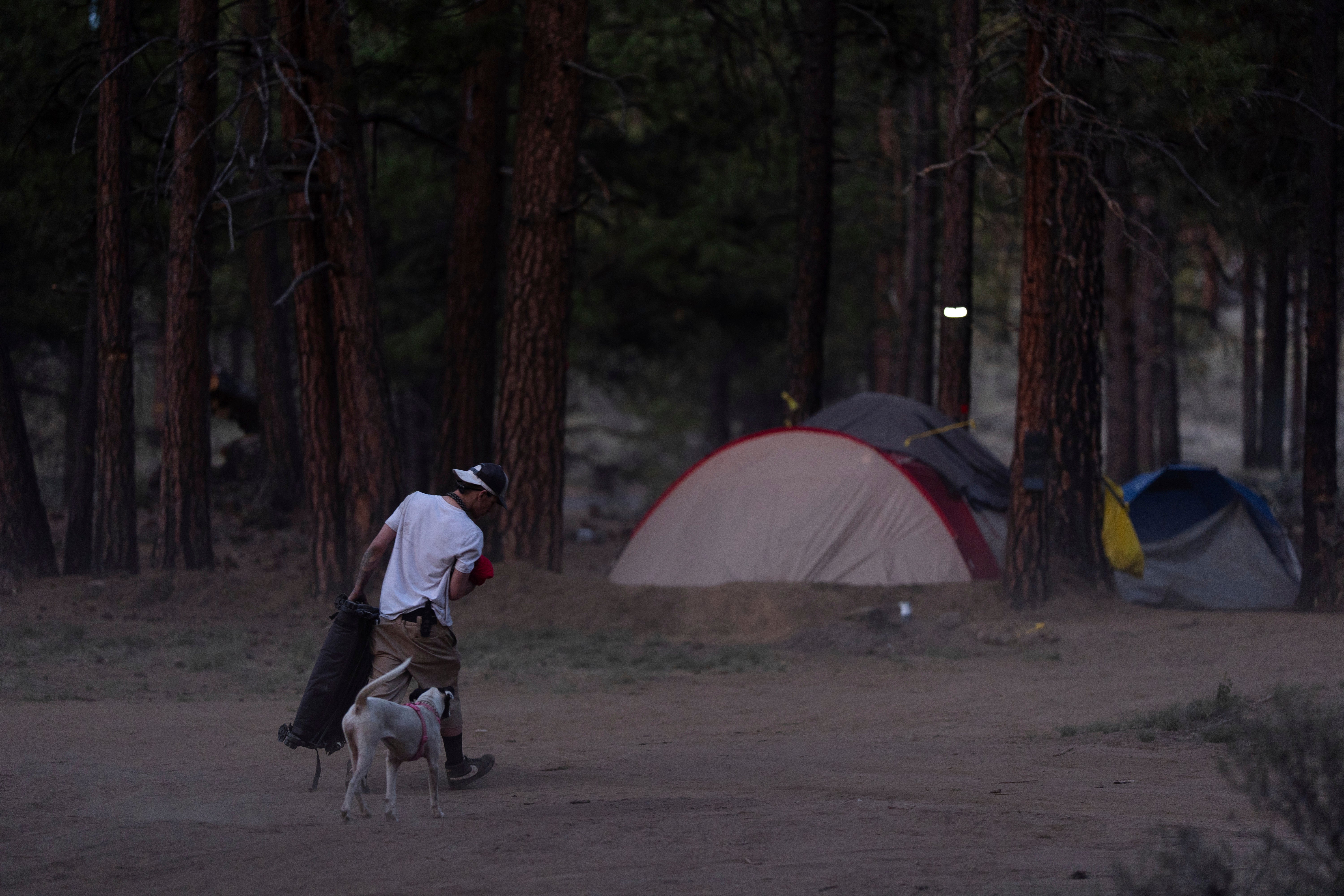 Forest Homeless Eviction Oregon