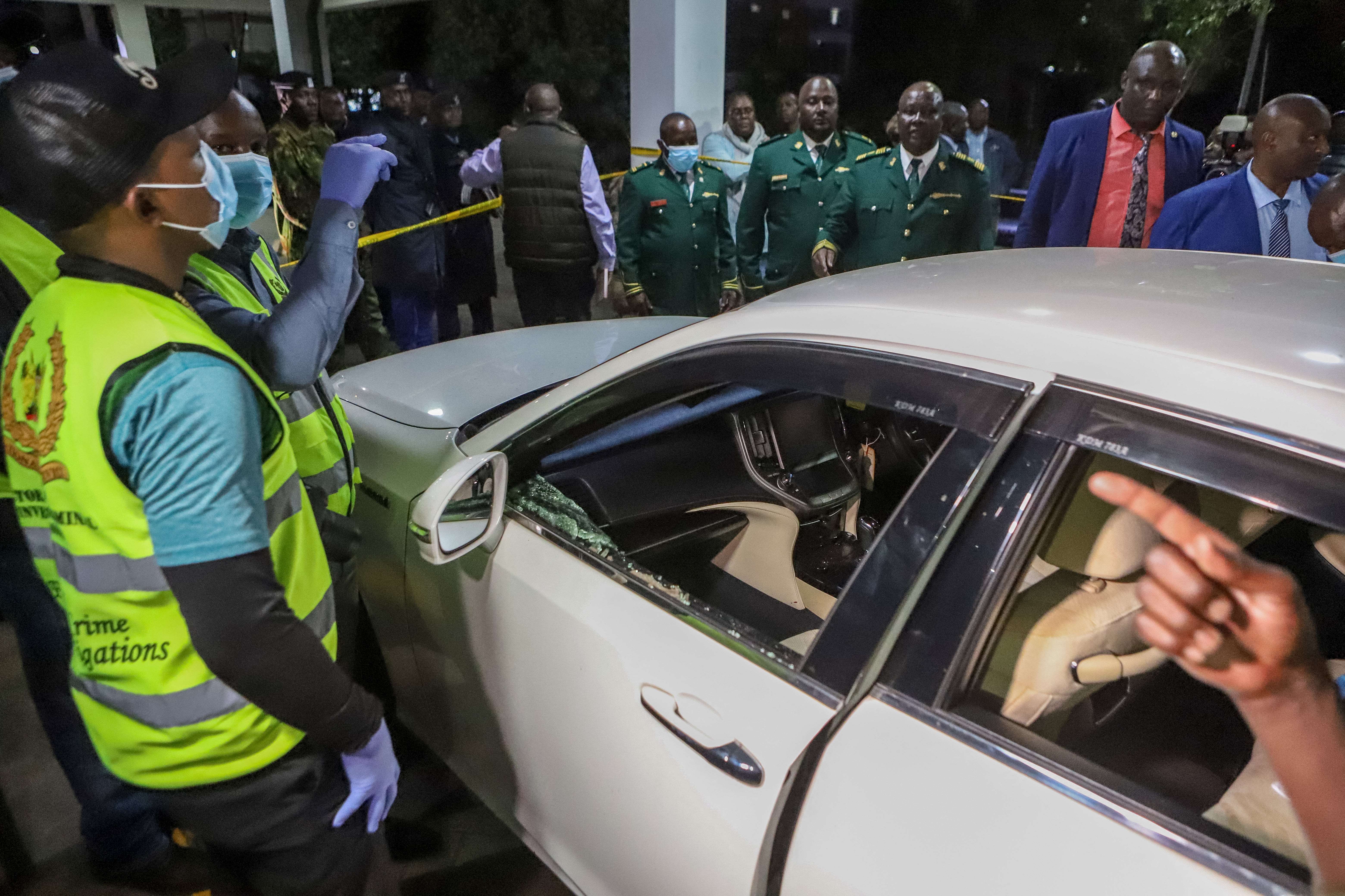 The MP was shot by a passenger on a motorbike as he was in a car on the major Ngong Road which runs through the capital