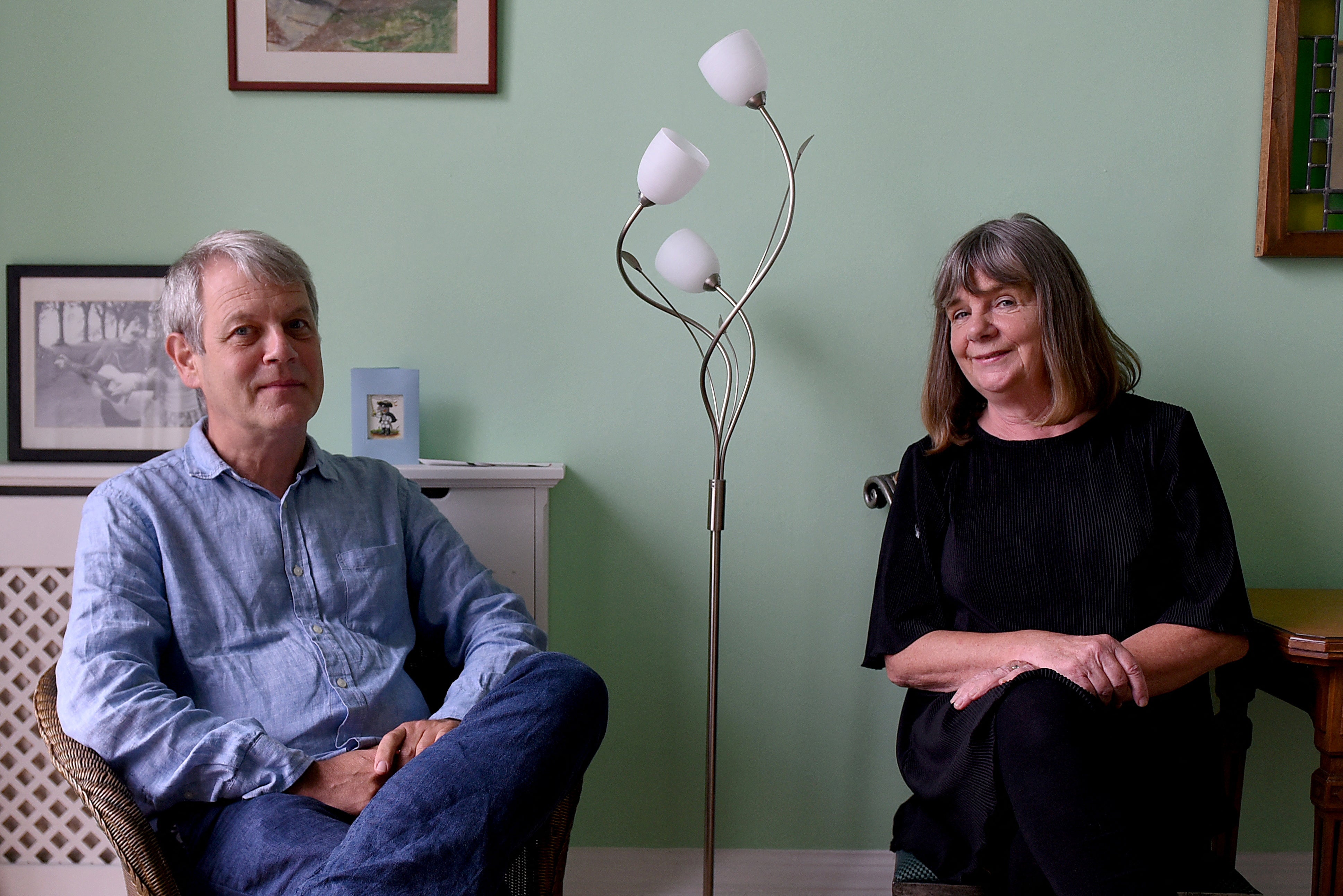 Author Julia Donaldson and illustrator Axel Scheffler