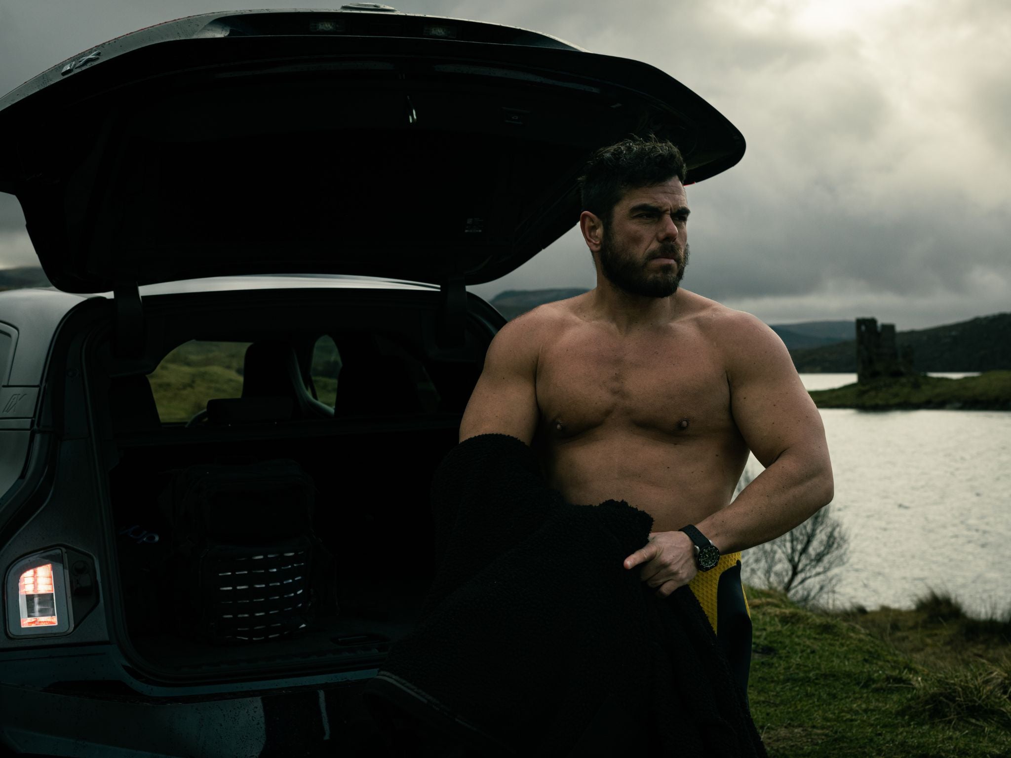 Endurance athlete Ross Edgley says developing work capacity is key to completing his many challenges, including swimming around Great Britain