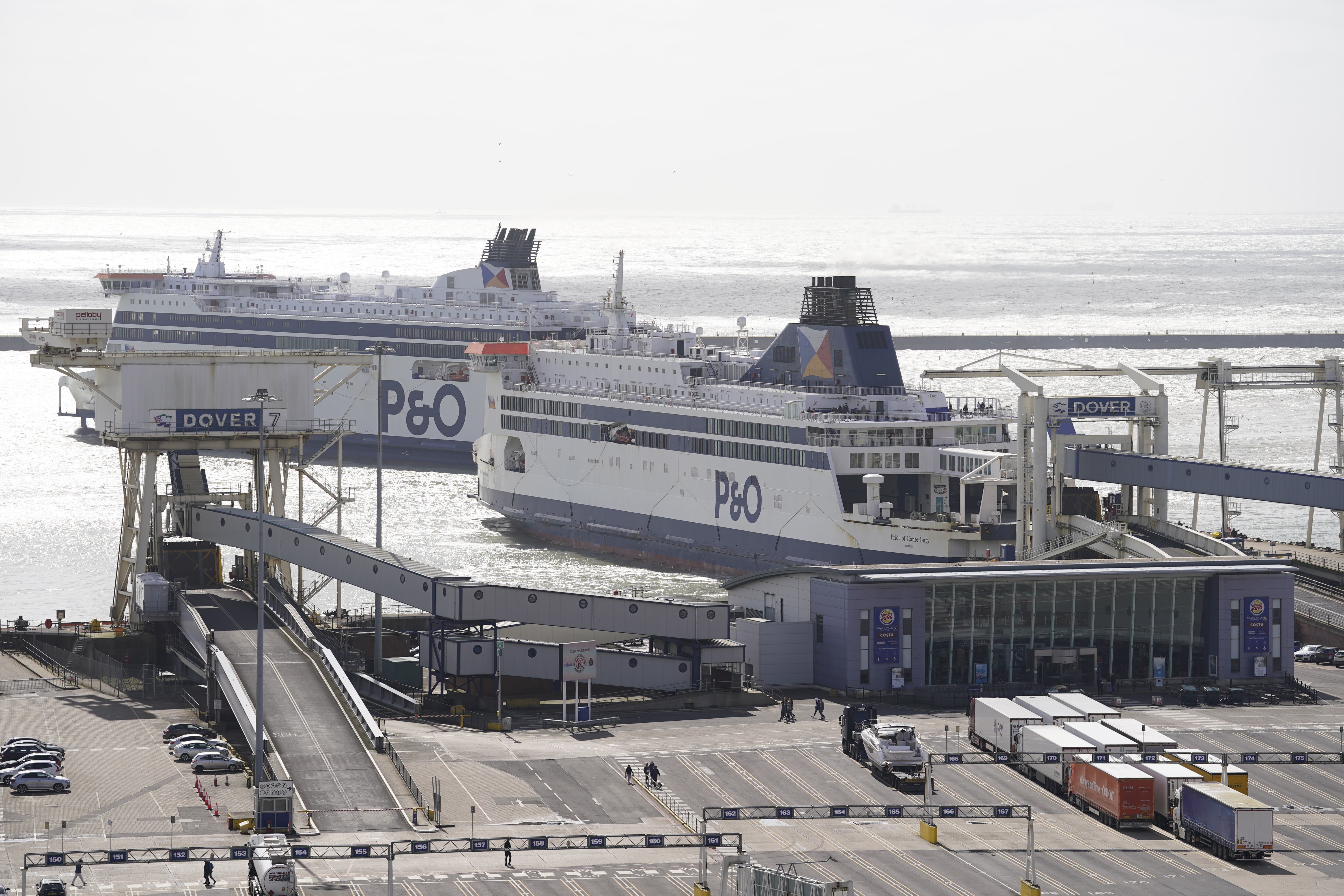 P&O Ferries was widely condemned in March 2022 when it sacked almost 800 workers without due consultation (Andrew Matthews/PA)