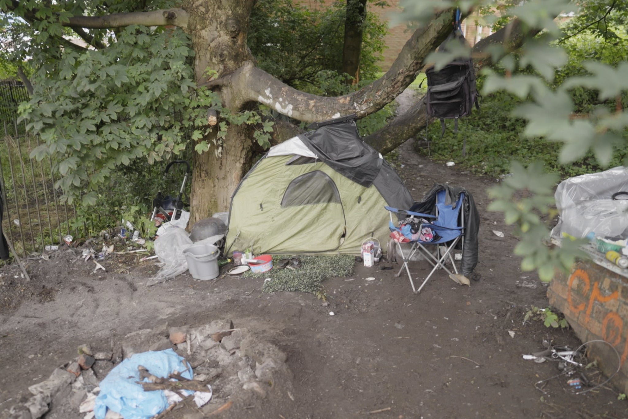 Stoke-on-Trent has a nomadic dust subculture where users sleep in tents in patches of post-industrial wasteland